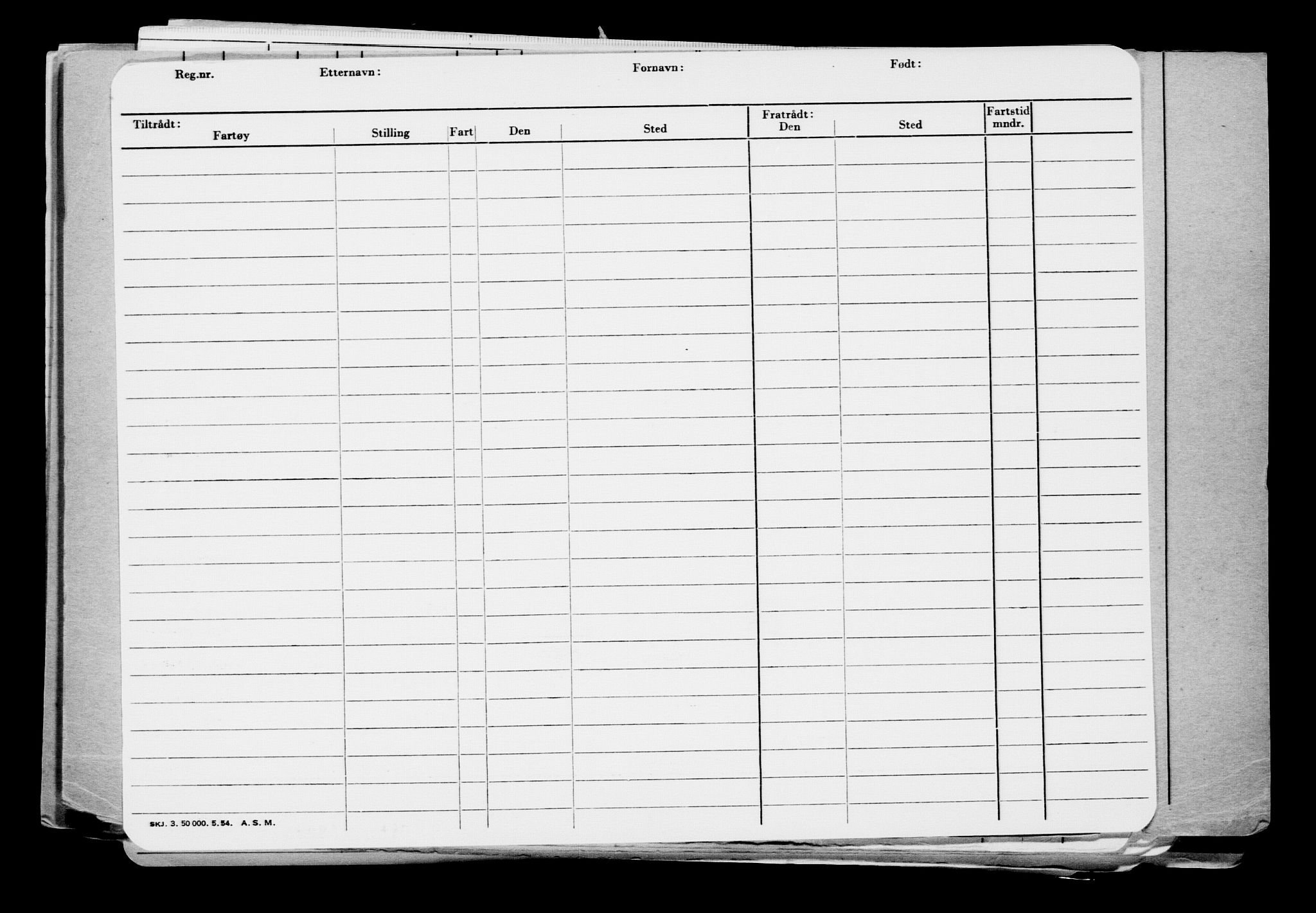 Direktoratet for sjømenn, AV/RA-S-3545/G/Gb/L0184: Hovedkort, 1920, p. 397