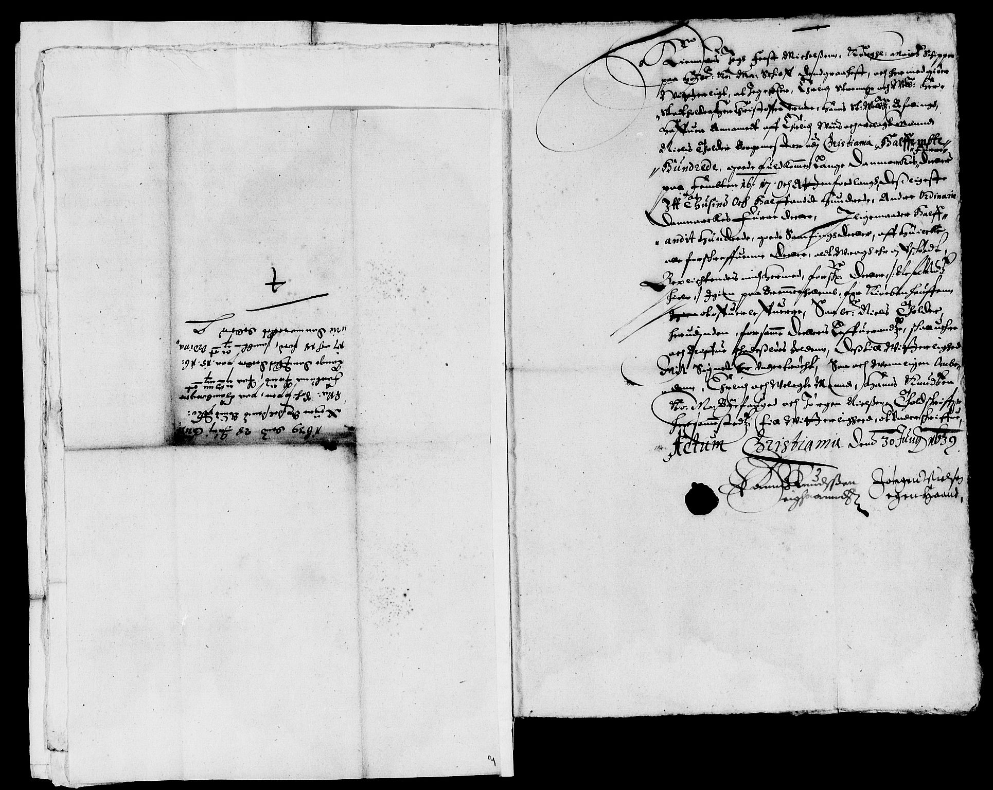 Rentekammeret inntil 1814, Reviderte regnskaper, Lensregnskaper, RA/EA-5023/R/Rb/Rbh/L0001: Sager i Aker, 1628-1646