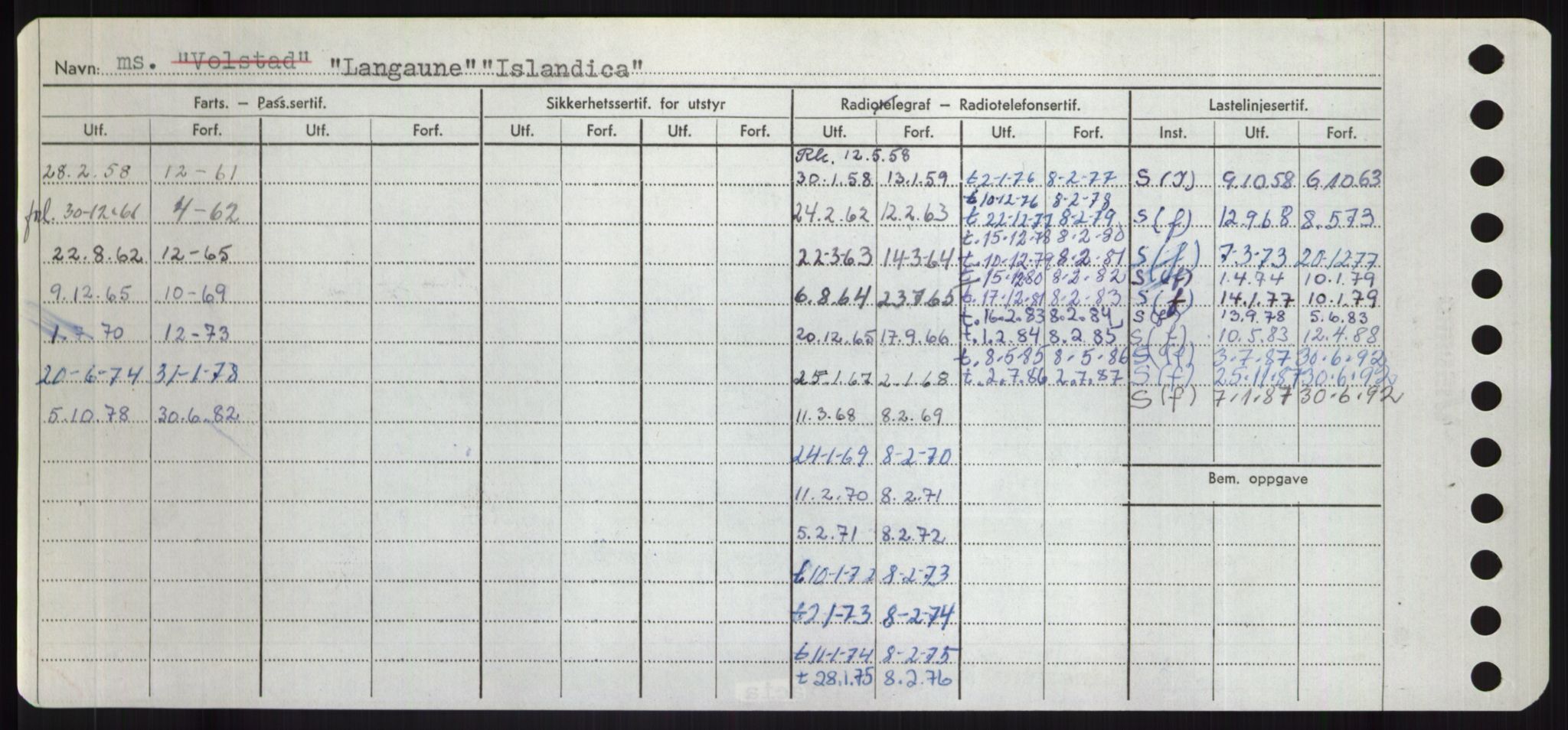 Sjøfartsdirektoratet med forløpere, Skipsmålingen, AV/RA-S-1627/H/Hd/L0018: Fartøy, I, p. 278