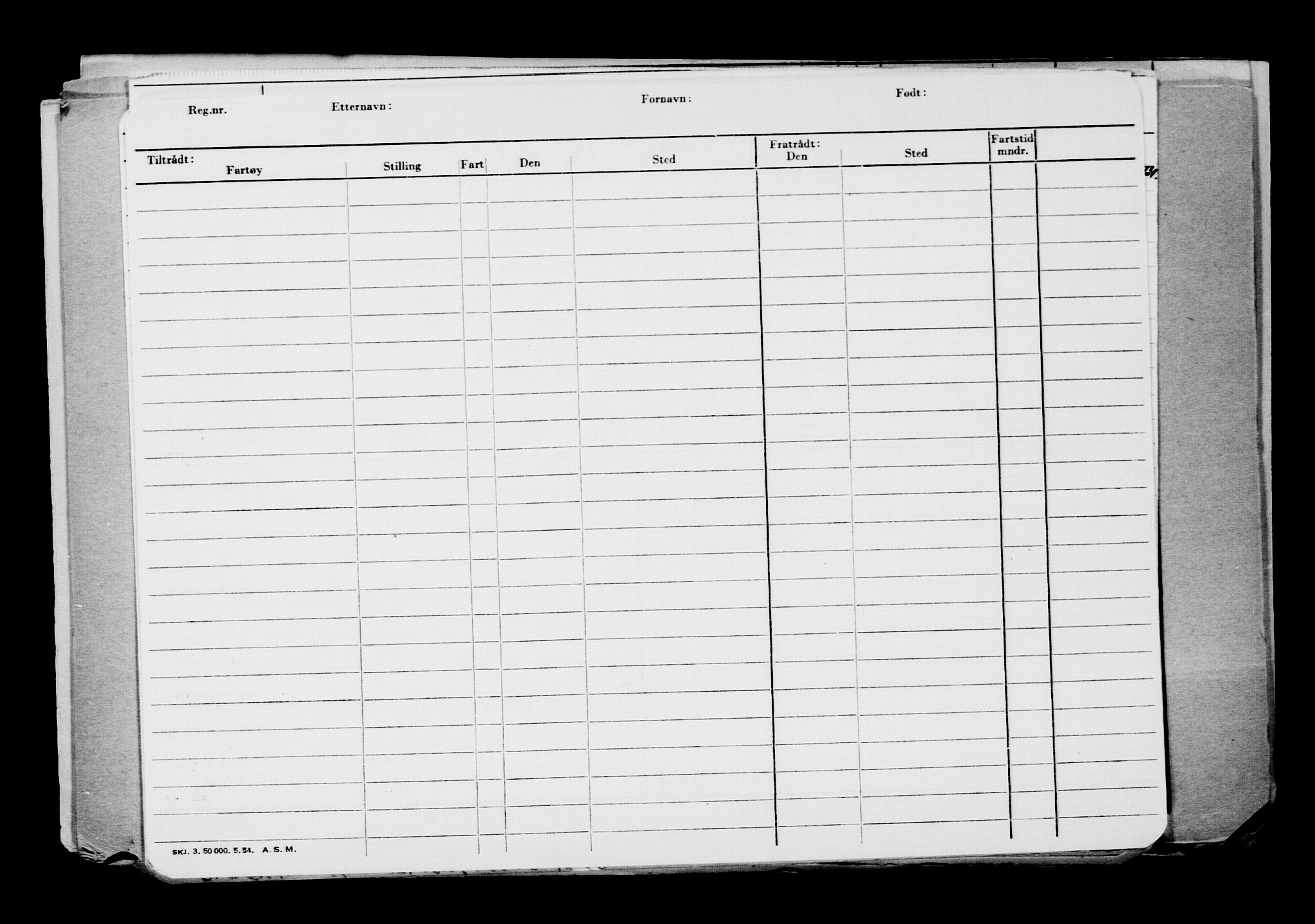 Direktoratet for sjømenn, AV/RA-S-3545/G/Gb/L0166: Hovedkort, 1919, p. 650