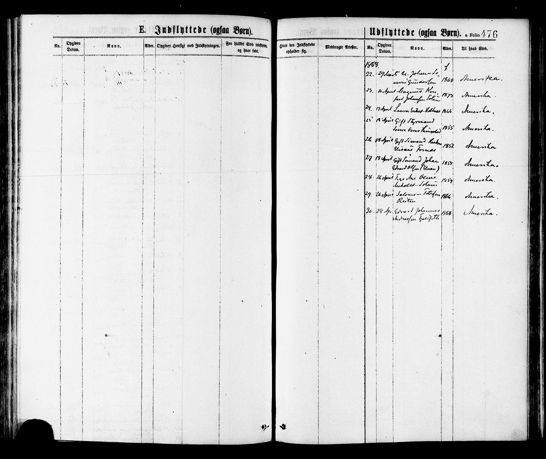 Ministerialprotokoller, klokkerbøker og fødselsregistre - Nord-Trøndelag, AV/SAT-A-1458/768/L0572: Parish register (official) no. 768A07, 1874-1886, p. 476