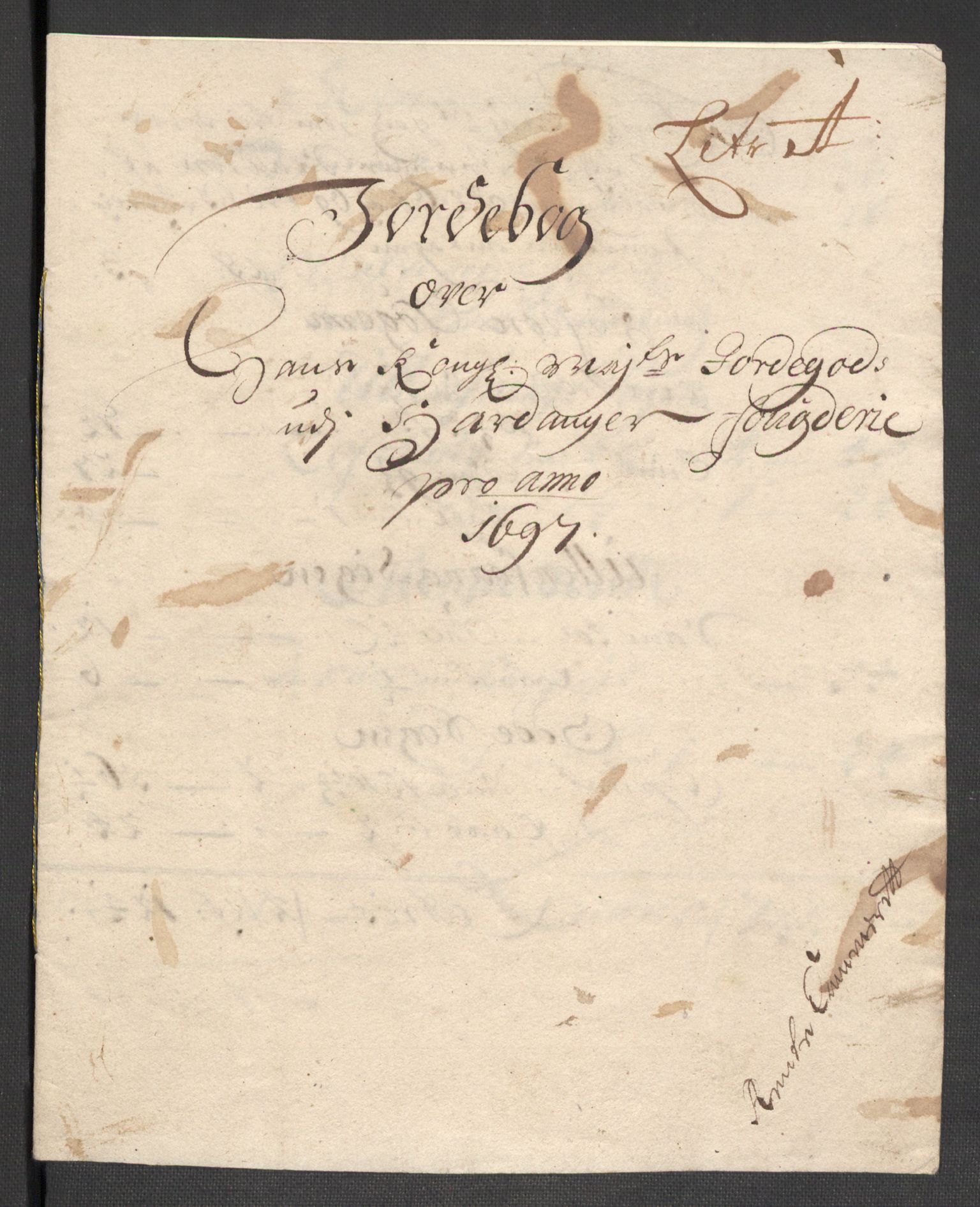 Rentekammeret inntil 1814, Reviderte regnskaper, Fogderegnskap, AV/RA-EA-4092/R48/L2977: Fogderegnskap Sunnhordland og Hardanger, 1697-1698, p. 163