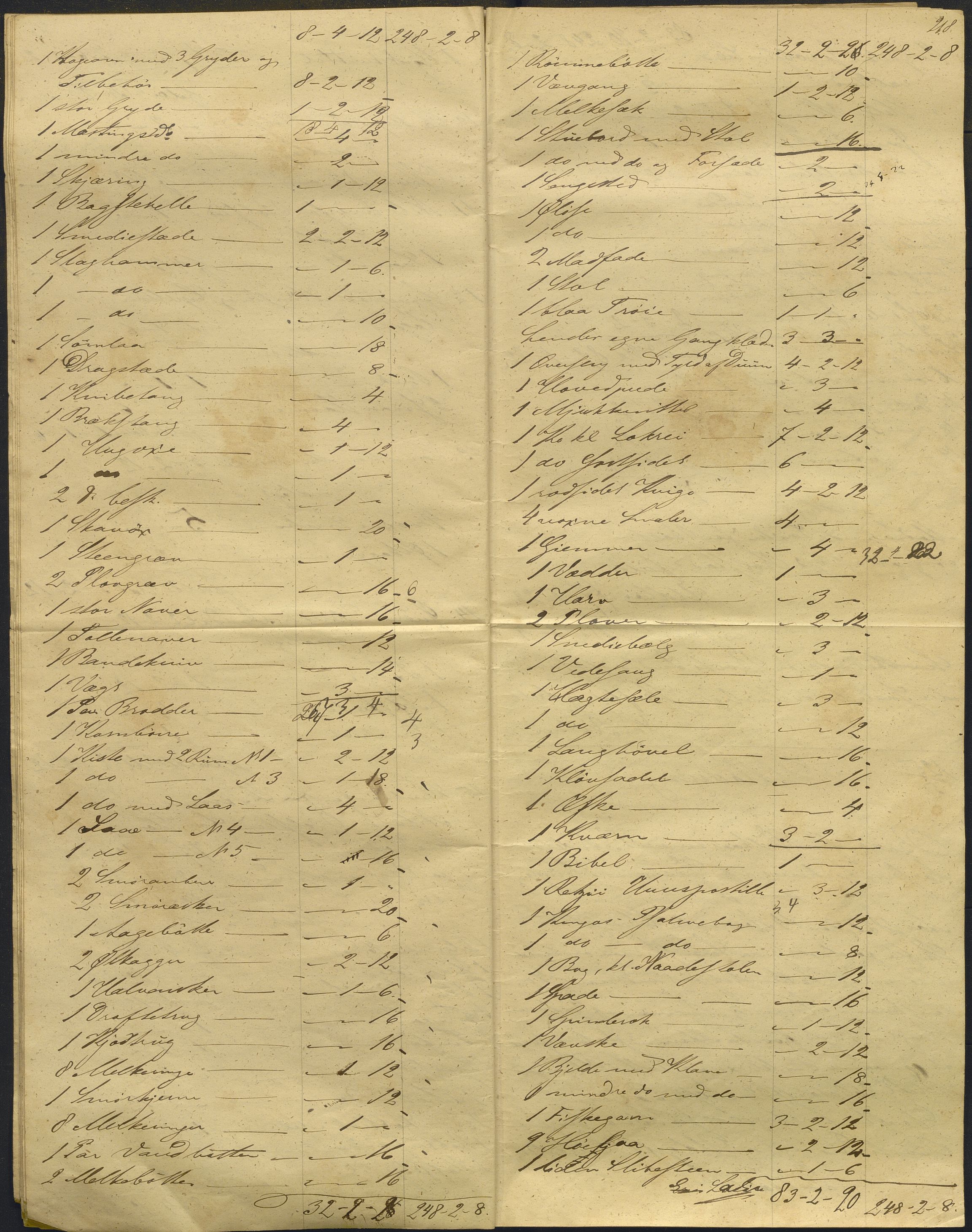 Nordhordland sorenskrivar, AV/SAB-A-2901/1/H/Hd/Hdb/L0001: Konsept til utlodningar, 1850-1852, p. 244