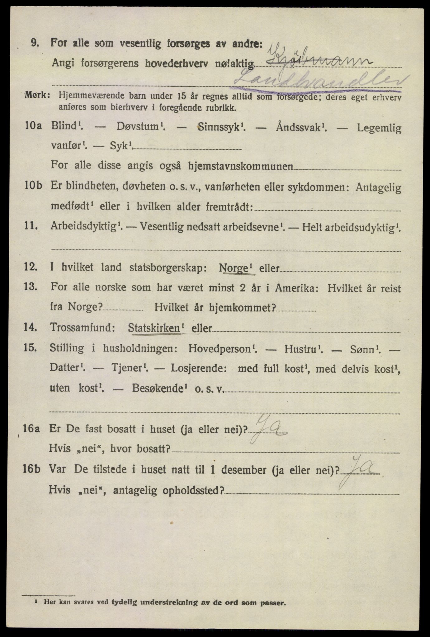 SAKO, 1920 census for Hedrum, 1920, p. 4024