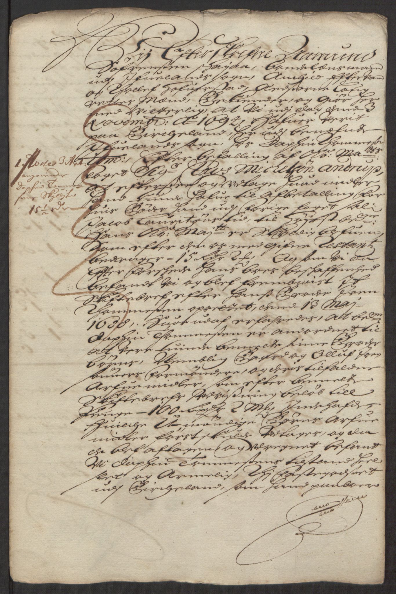 Rentekammeret inntil 1814, Reviderte regnskaper, Fogderegnskap, AV/RA-EA-4092/R40/L2444: Fogderegnskap Råbyggelag, 1693-1696, p. 168