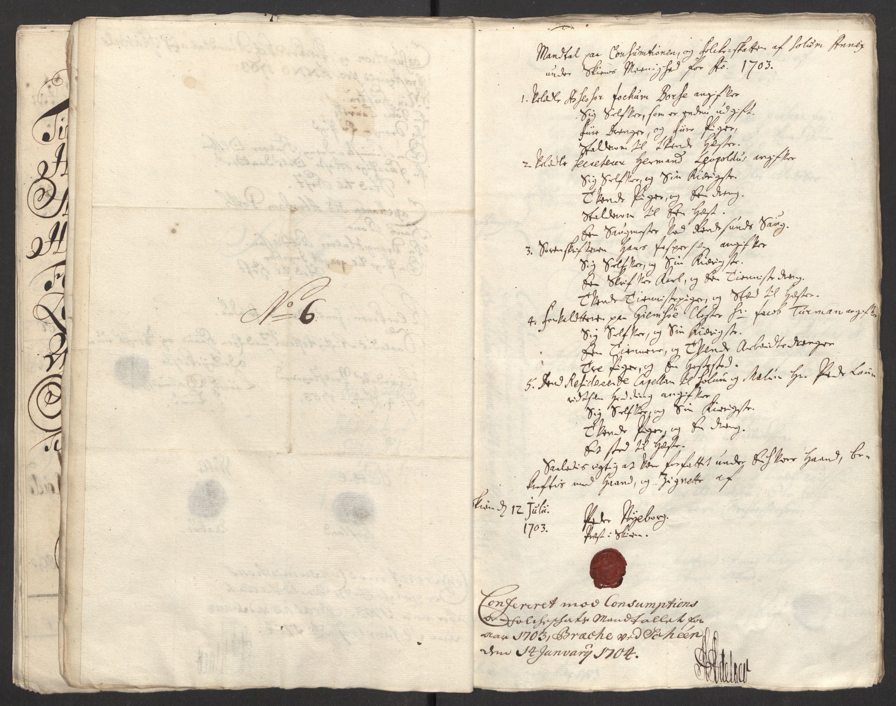Rentekammeret inntil 1814, Reviderte regnskaper, Fogderegnskap, AV/RA-EA-4092/R36/L2109: Fogderegnskap Øvre og Nedre Telemark og Bamble, 1703, p. 32