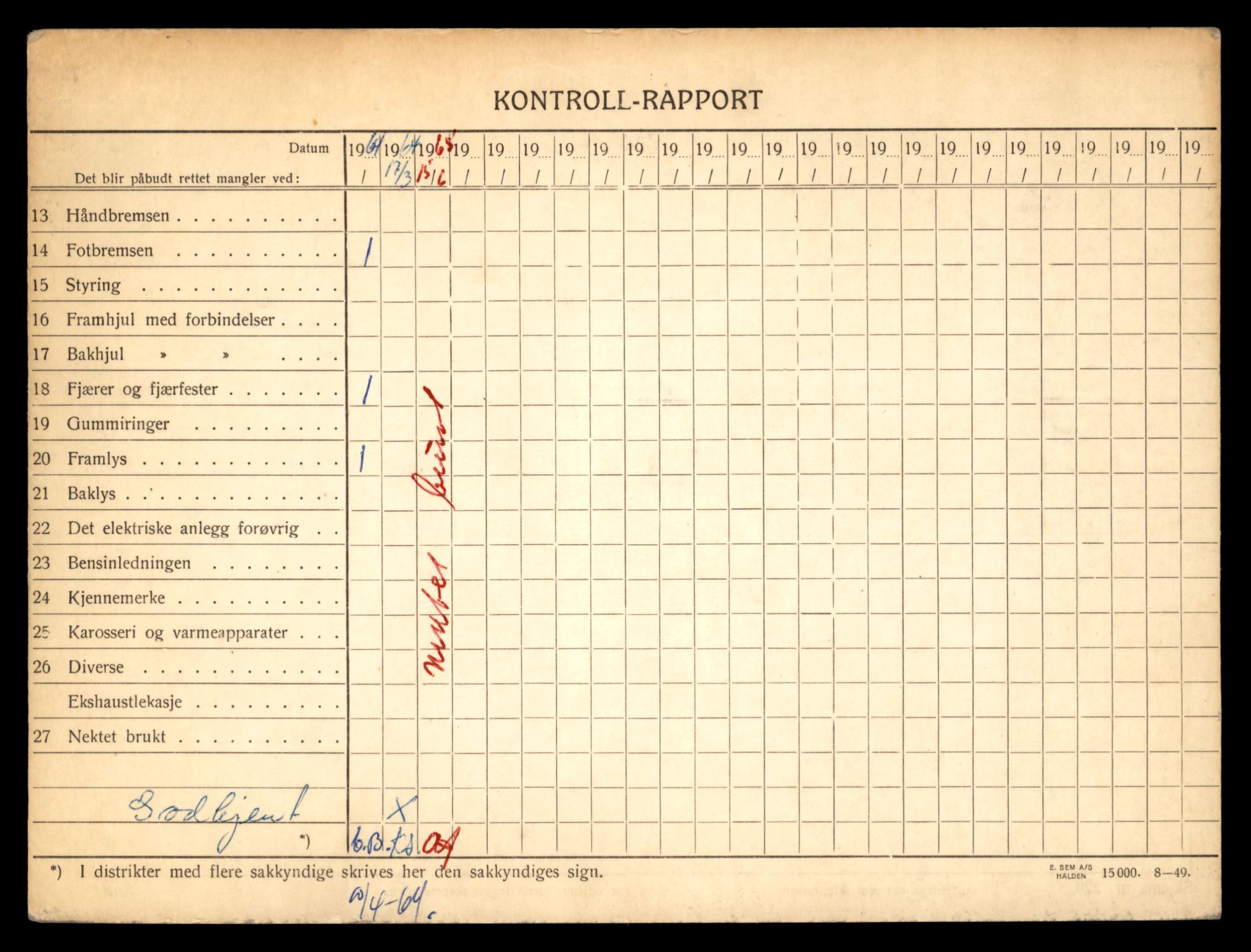 Møre og Romsdal vegkontor - Ålesund trafikkstasjon, AV/SAT-A-4099/F/Fe/L0001: Registreringskort for kjøretøy T 3 - T 127, 1927-1998, p. 1622