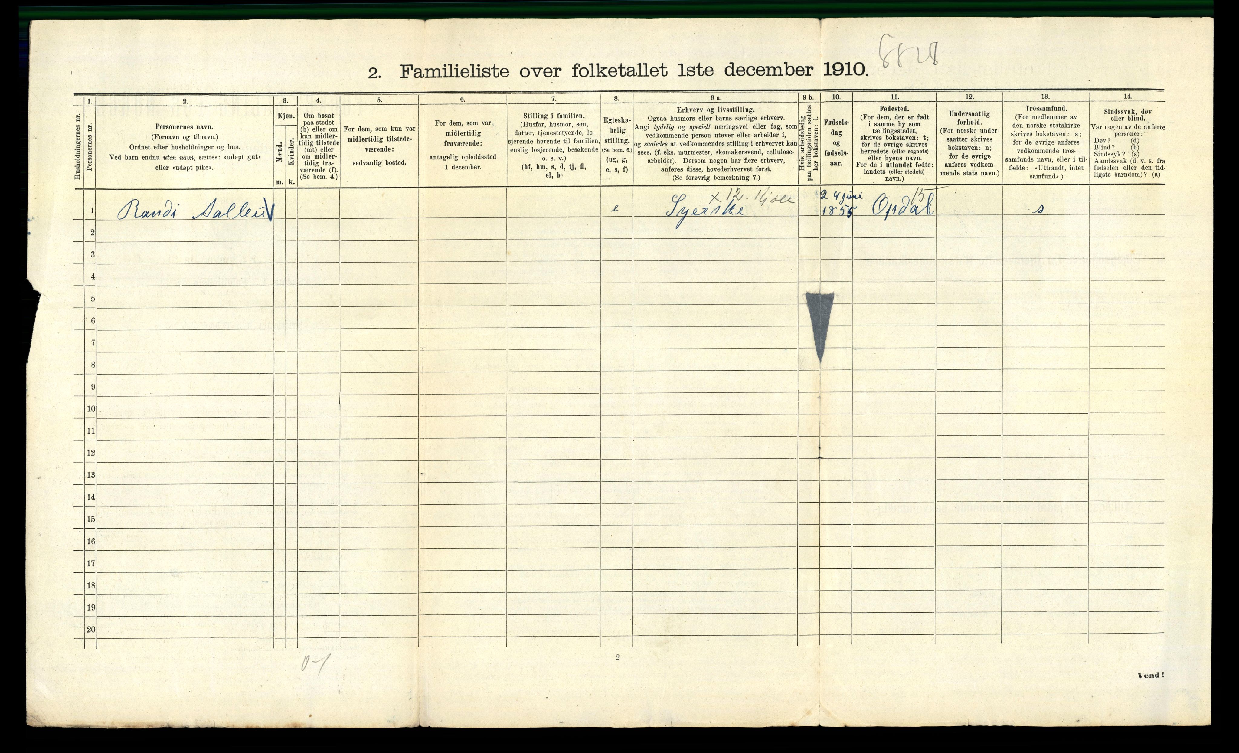 RA, 1910 census for Kristiania, 1910, p. 96834