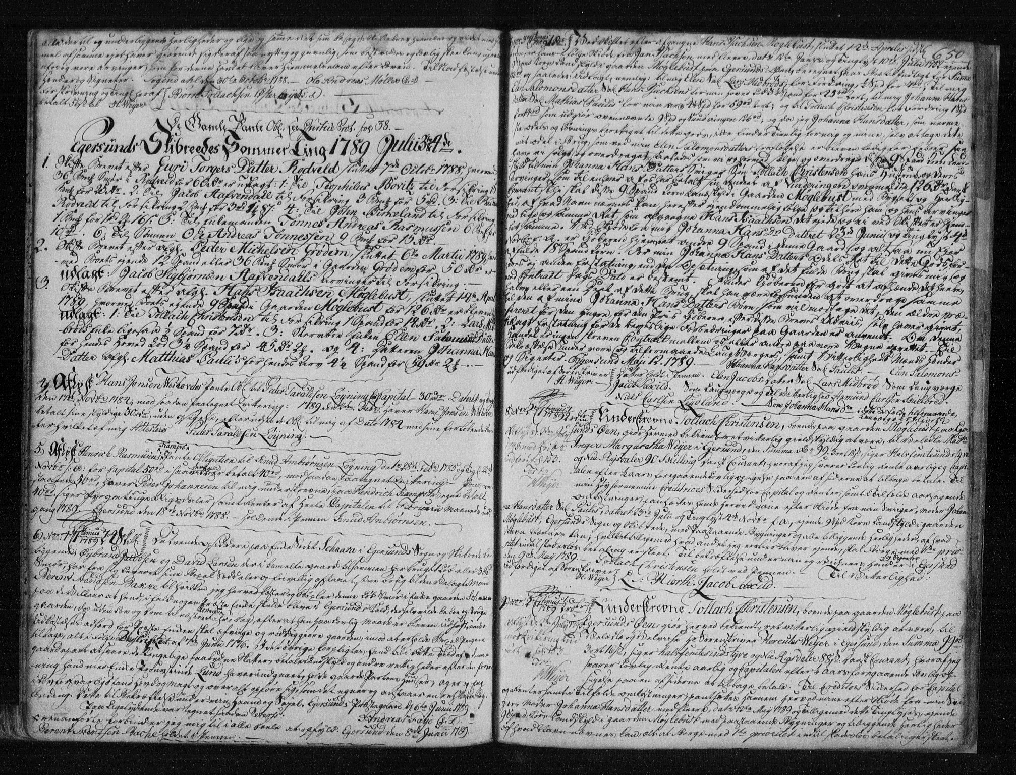 Jæren og Dalane sorenskriveri, SAST/A-100306/4/41/41B/L0007: Mortgage book no. 5b, 1782-1789, p. 650