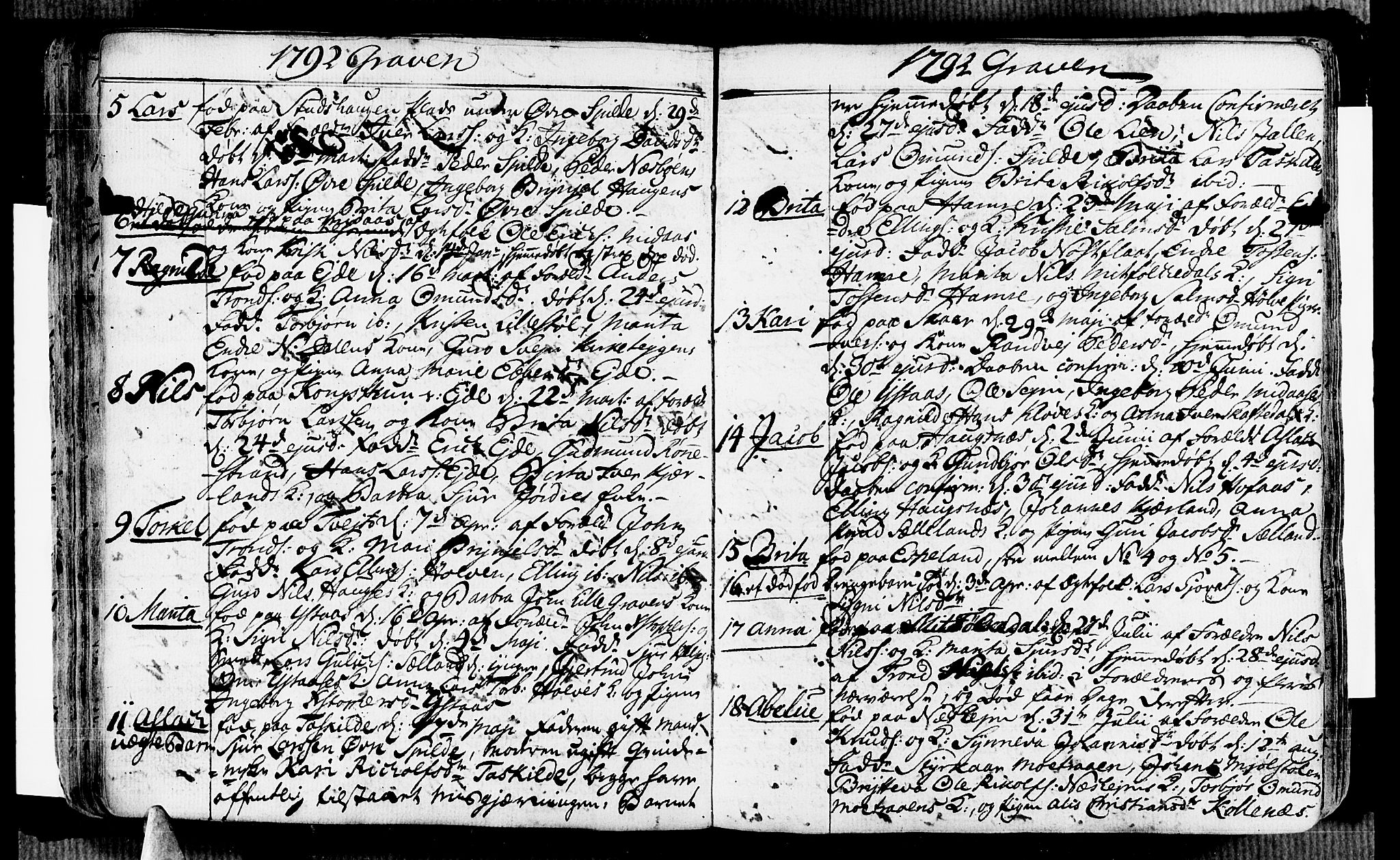 Ulvik sokneprestembete, AV/SAB-A-78801/H/Haa: Parish register (official) no. A 7, 1761-1792, p. 102-103