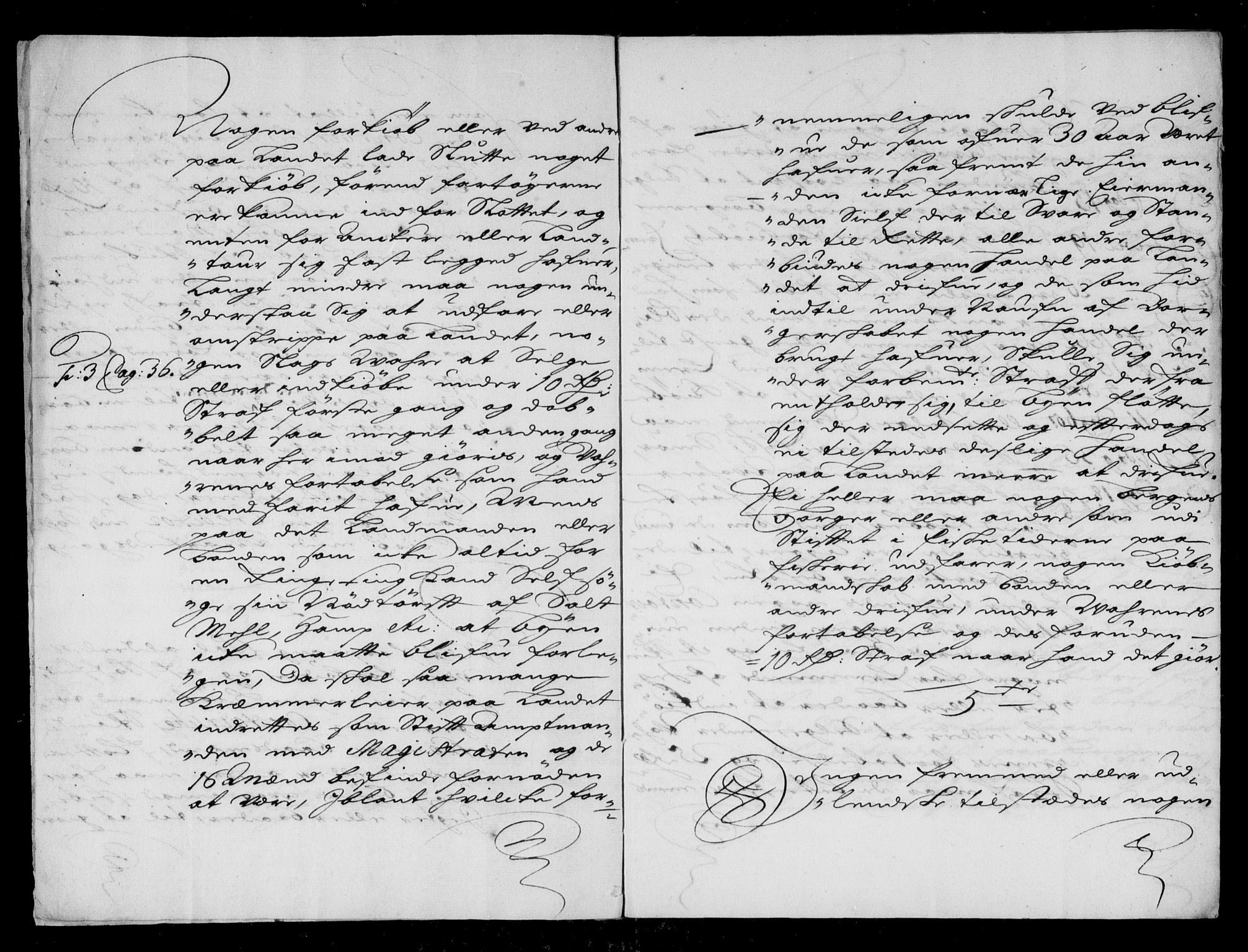 Danske Kanselli, Skapsaker, AV/RA-EA-4061/F/L0055: Skap 14, pakke 18A-18B, litra Ø, 1607-1704, p. 201