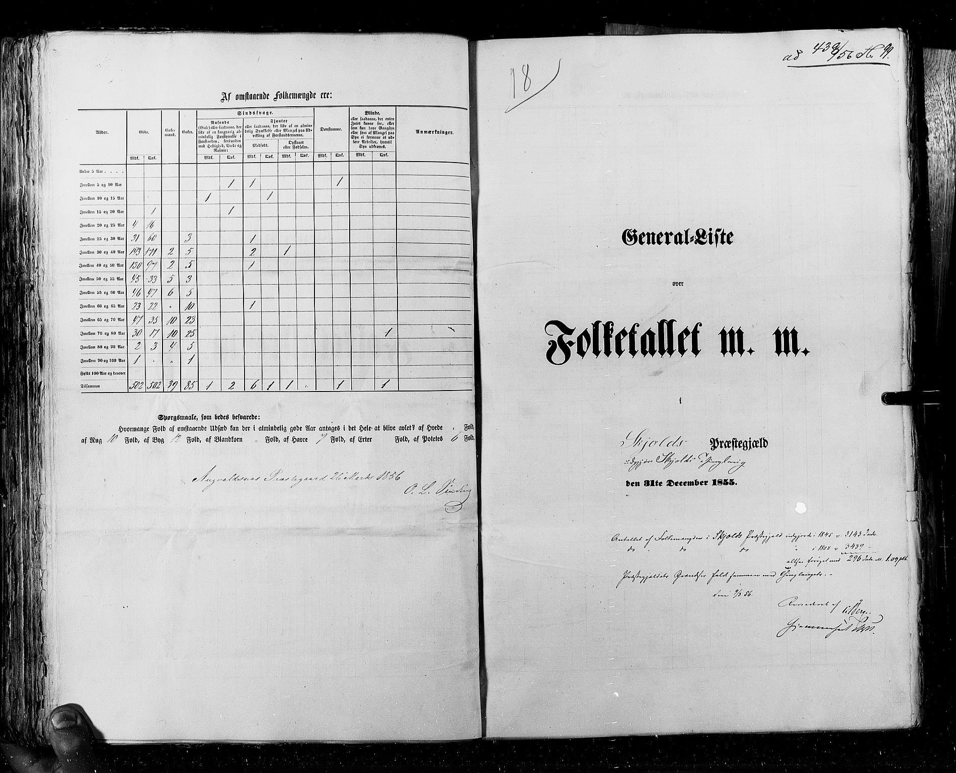 RA, Census 1855, vol. 4: Stavanger amt og Søndre Bergenhus amt, 1855, p. 99