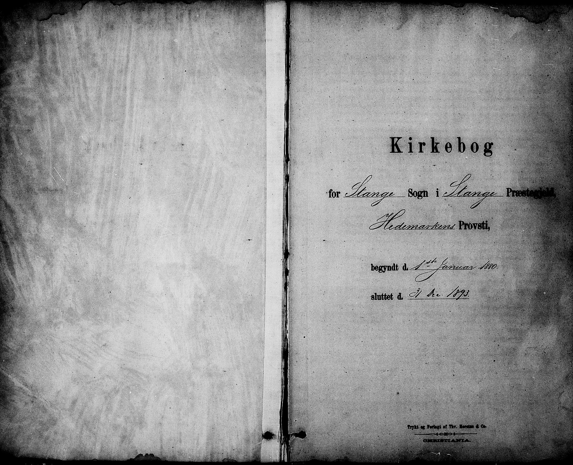 Stange prestekontor, AV/SAH-PREST-002/K/L0017: Parish register (official) no. 17, 1880-1893