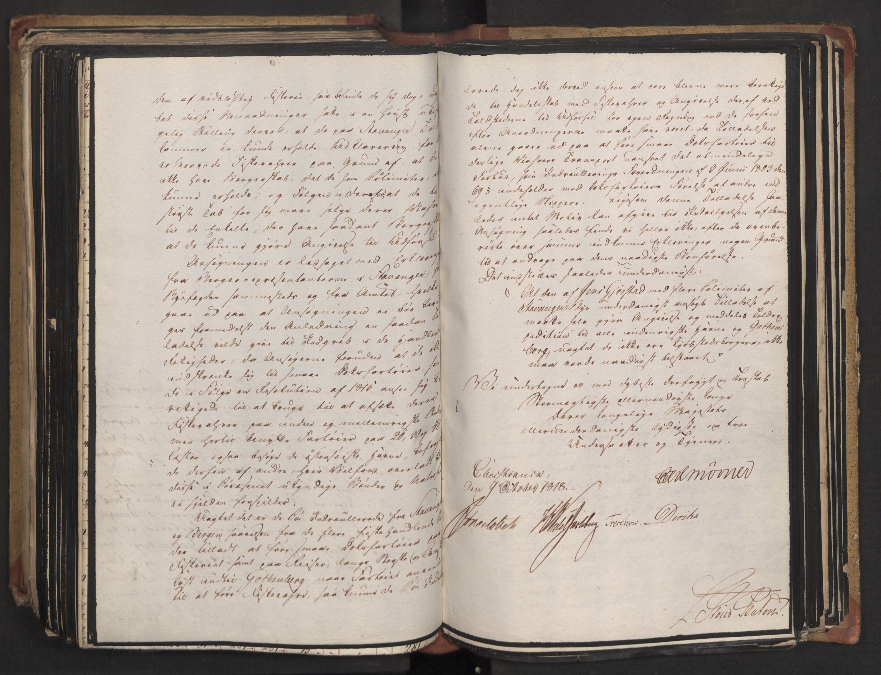 Statsrådsavdelingen i Stockholm, AV/RA-S-1003/D/Da/L0015: Regjeringsinnstillinger nr. 3058-3300, 1818, p. 408