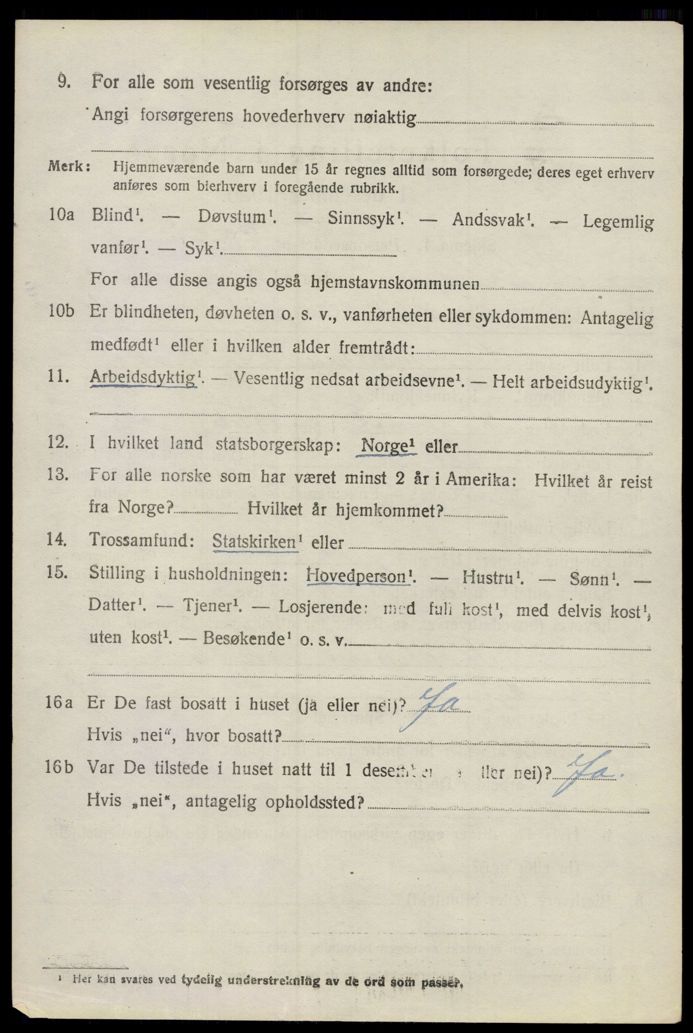 SAO, 1920 census for Moss land district, 1920, p. 6420