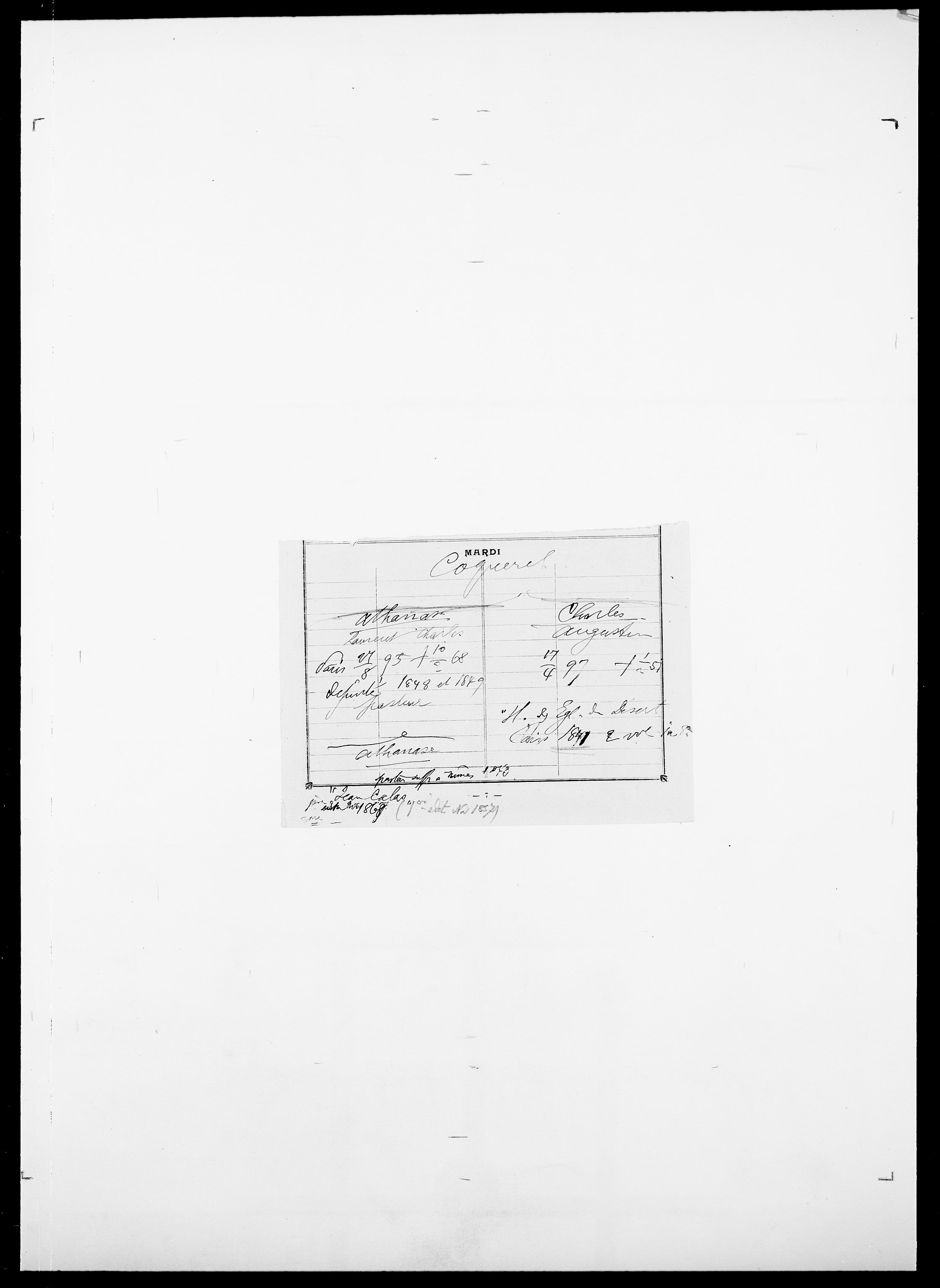 Delgobe, Charles Antoine - samling, SAO/PAO-0038/D/Da/L0008: Capjon - Dagenbolt, p. 110