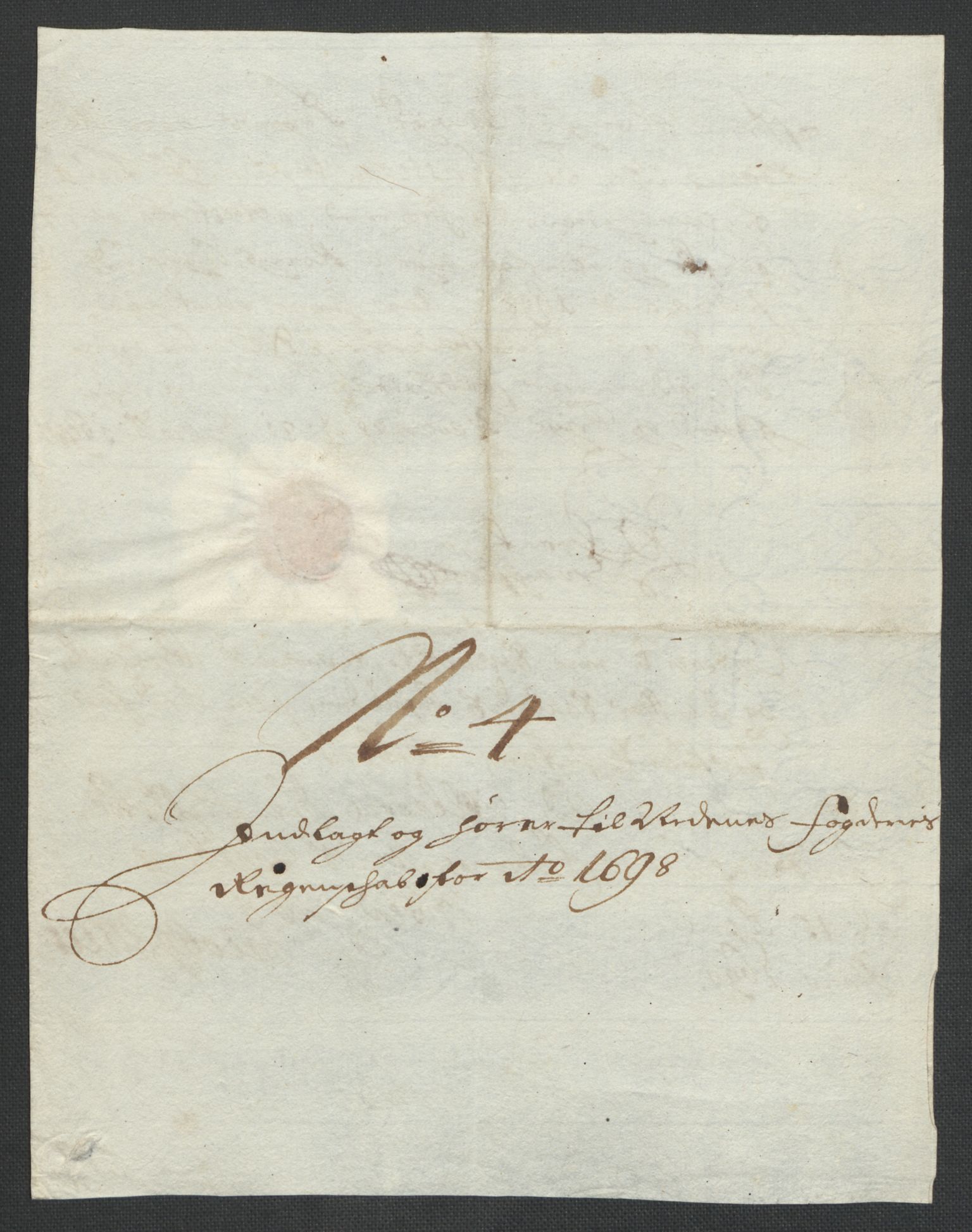 Rentekammeret inntil 1814, Reviderte regnskaper, Fogderegnskap, AV/RA-EA-4092/R39/L2314: Fogderegnskap Nedenes, 1698-1699, p. 43