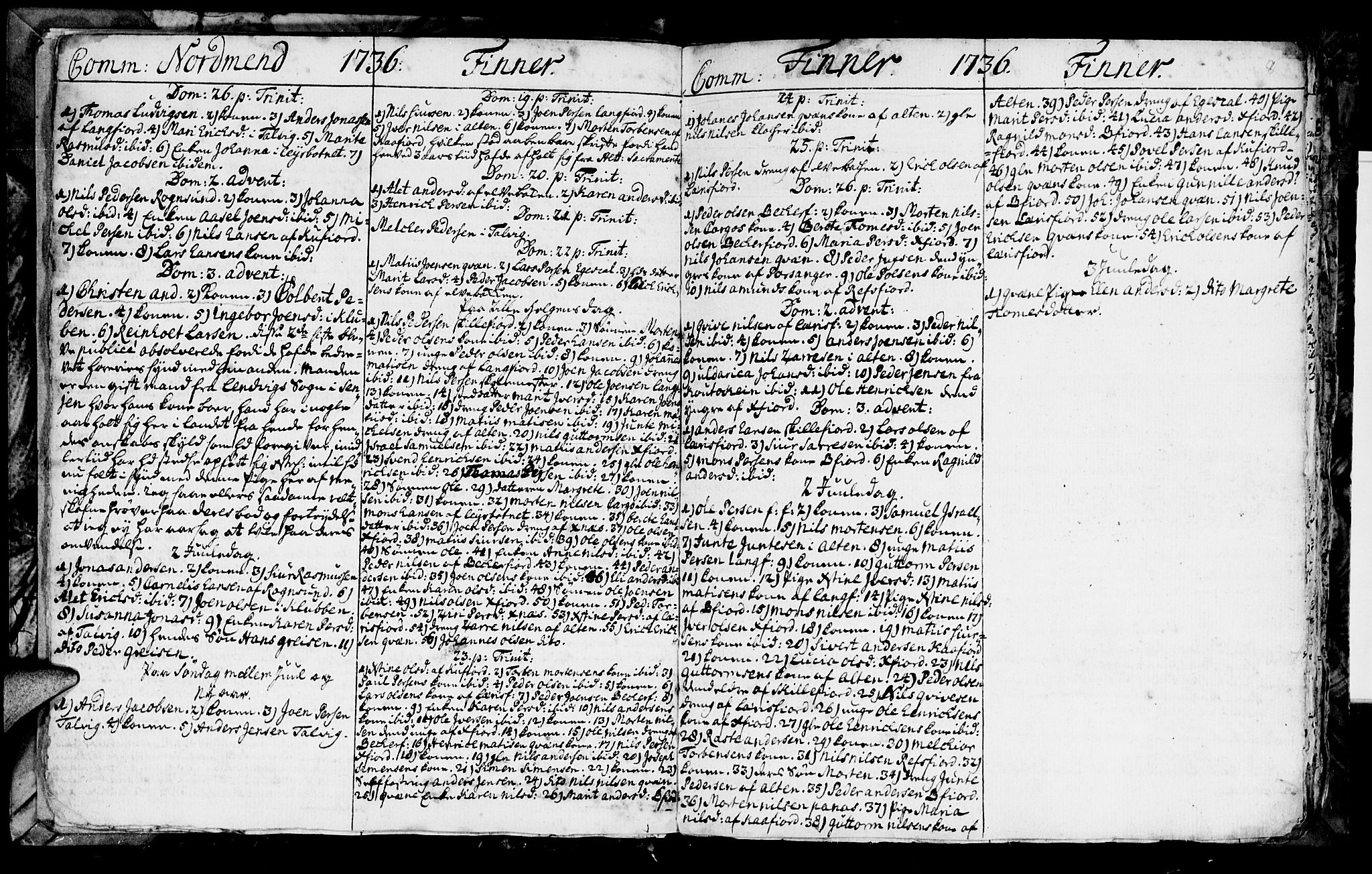 Talvik sokneprestkontor, SATØ/S-1337/H/Ha/L0003kirke: Parish register (official) no. 3, 1735-1752, p. 8