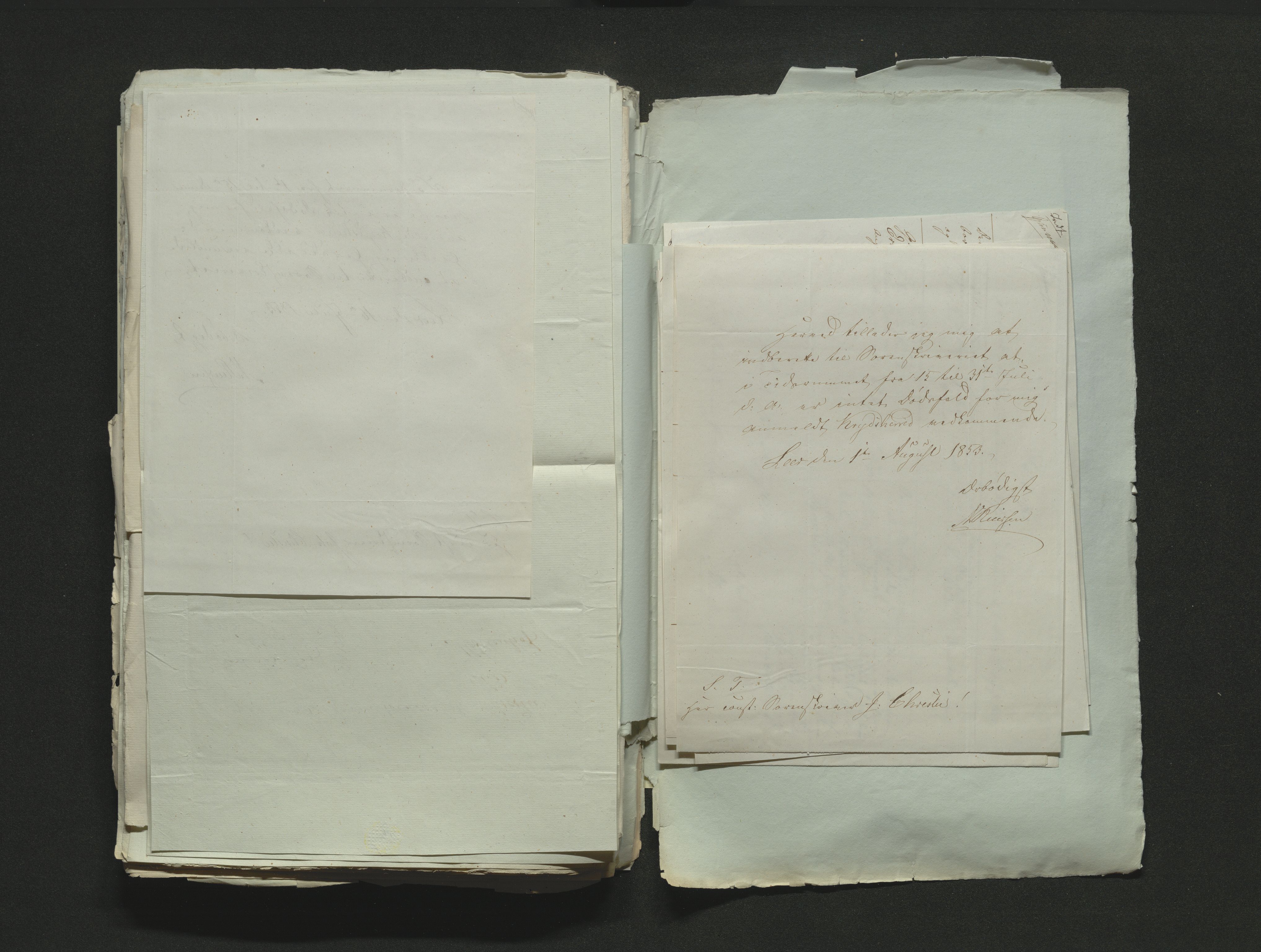 Eiker, Modum og Sigdal sorenskriveri, AV/SAKO-A-123/H/Ha/Hab/L0008: Dødsfallsmeldinger, 1850-1853
