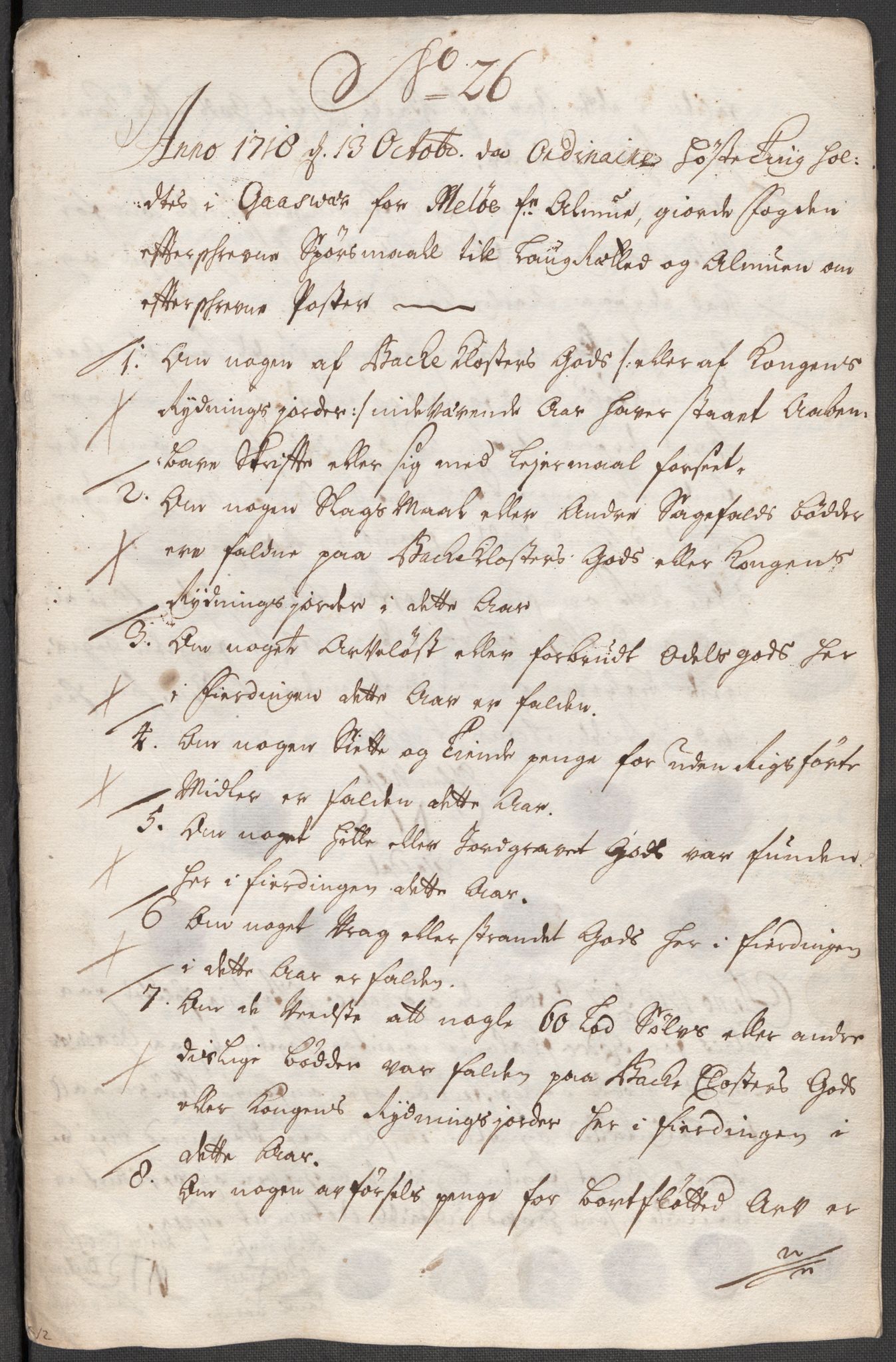 Rentekammeret inntil 1814, Reviderte regnskaper, Fogderegnskap, AV/RA-EA-4092/R65/L4516: Fogderegnskap Helgeland, 1718, p. 216