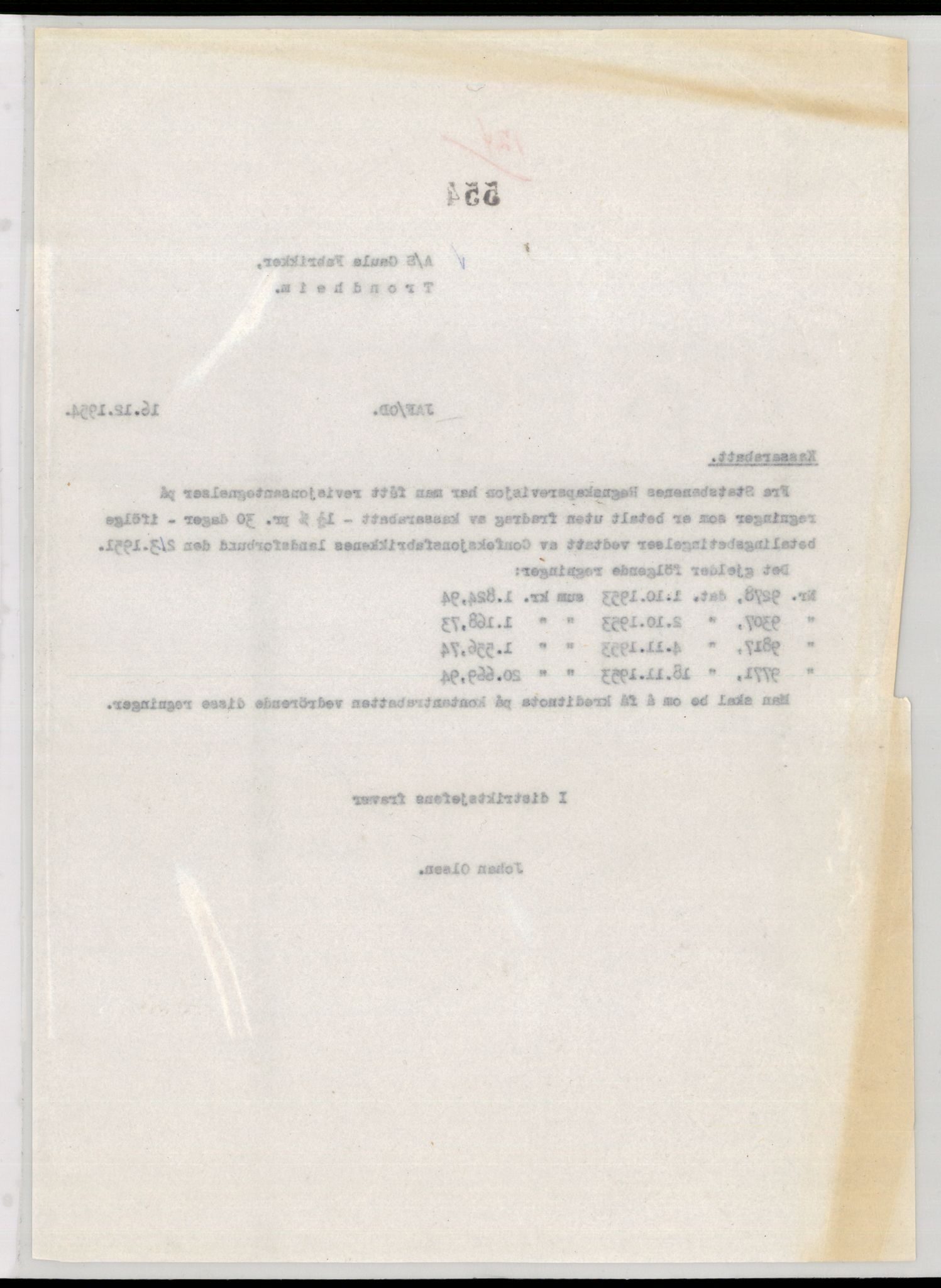 Norges statsbaner (NSB) - Narvik distrikt, AV/SAT-A-6460/0002/X/Xd/L0002: --, 1940-1954, p. 2100