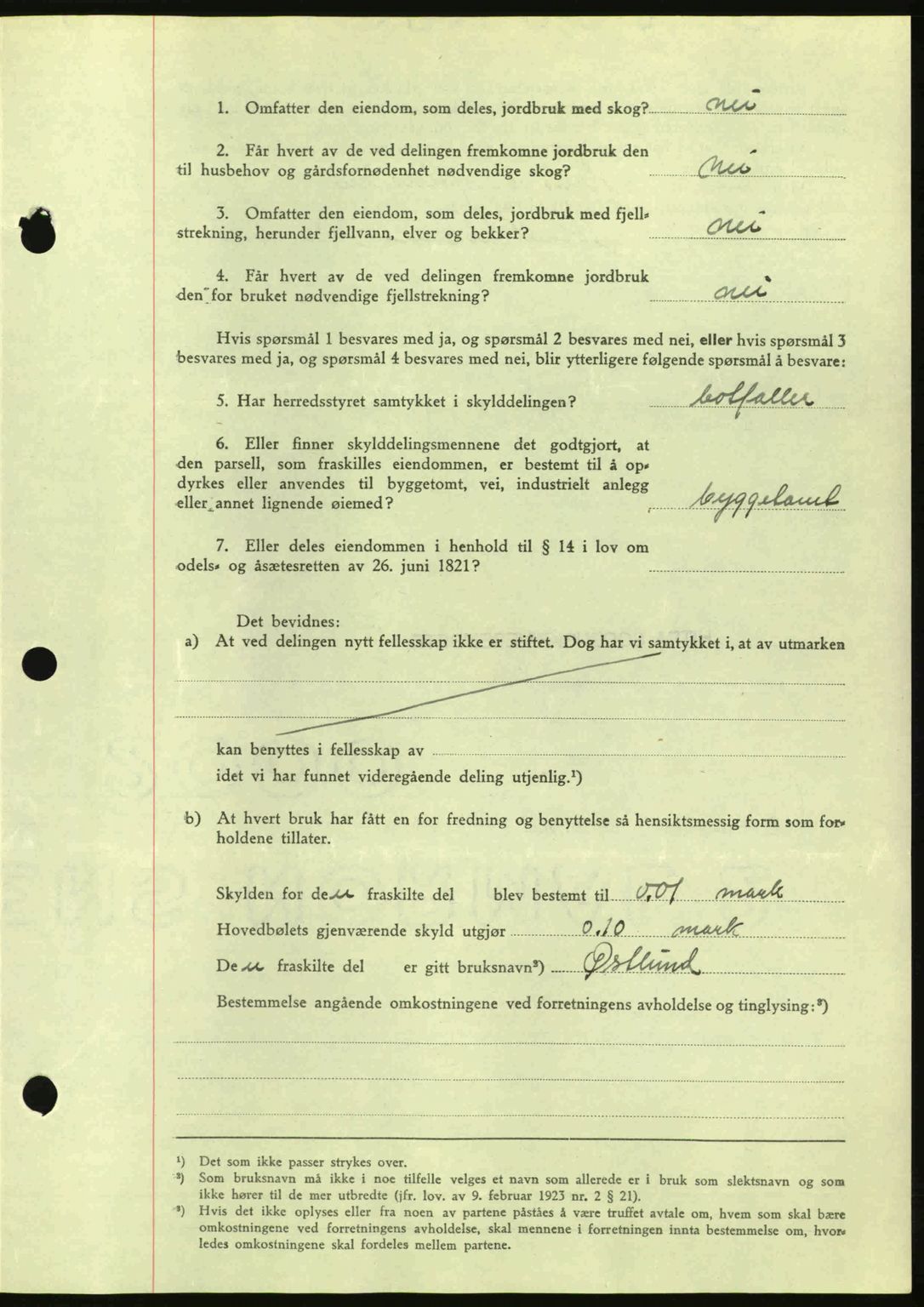 Hitra sorenskriveri, AV/SAT-A-0018/2/2C/2Ca: Mortgage book no. A2, 1943-1945, Diary no: : 581/1945