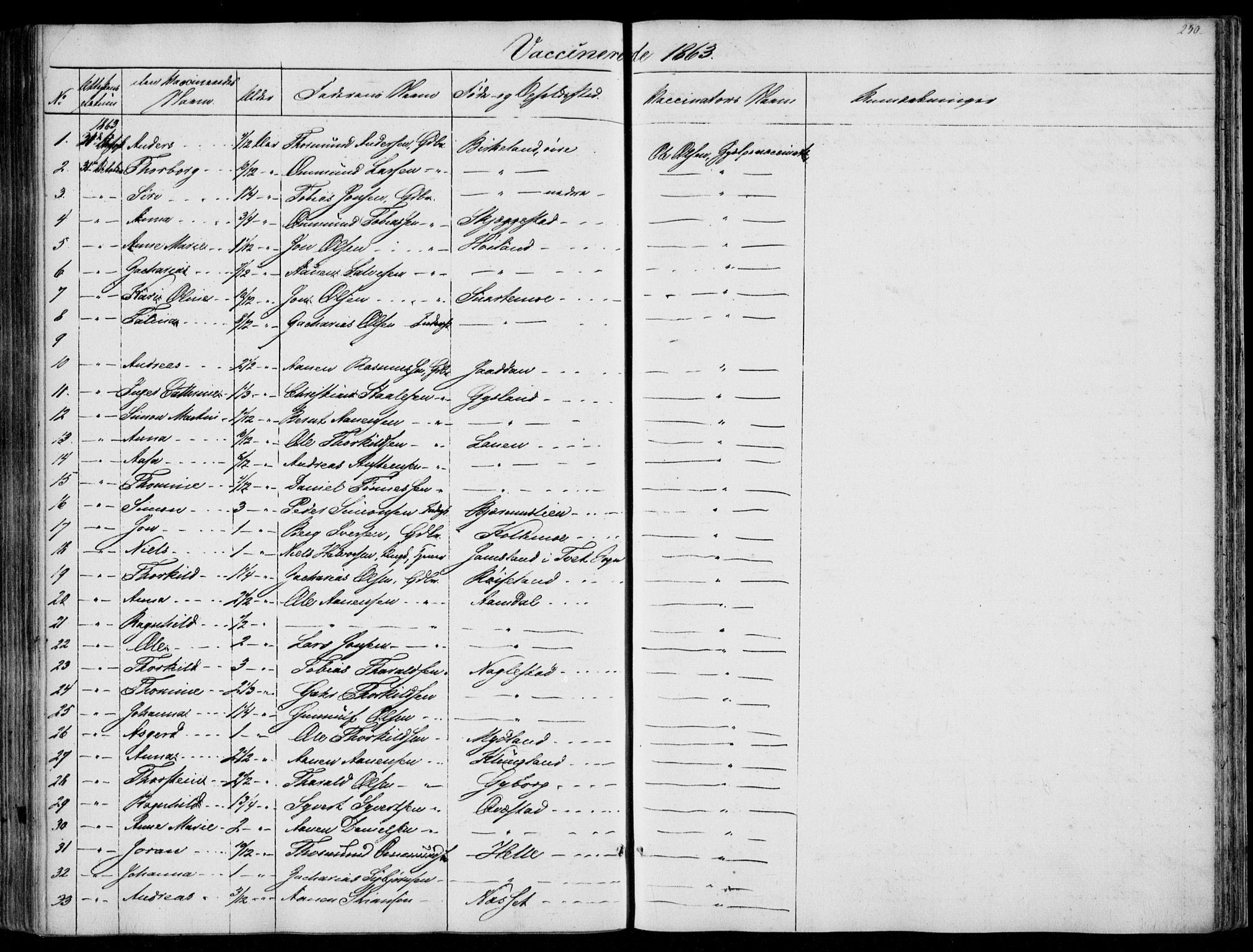 Hægebostad sokneprestkontor, AV/SAK-1111-0024/F/Fa/Faa/L0004: Parish register (official) no. A 4, 1834-1864, p. 250