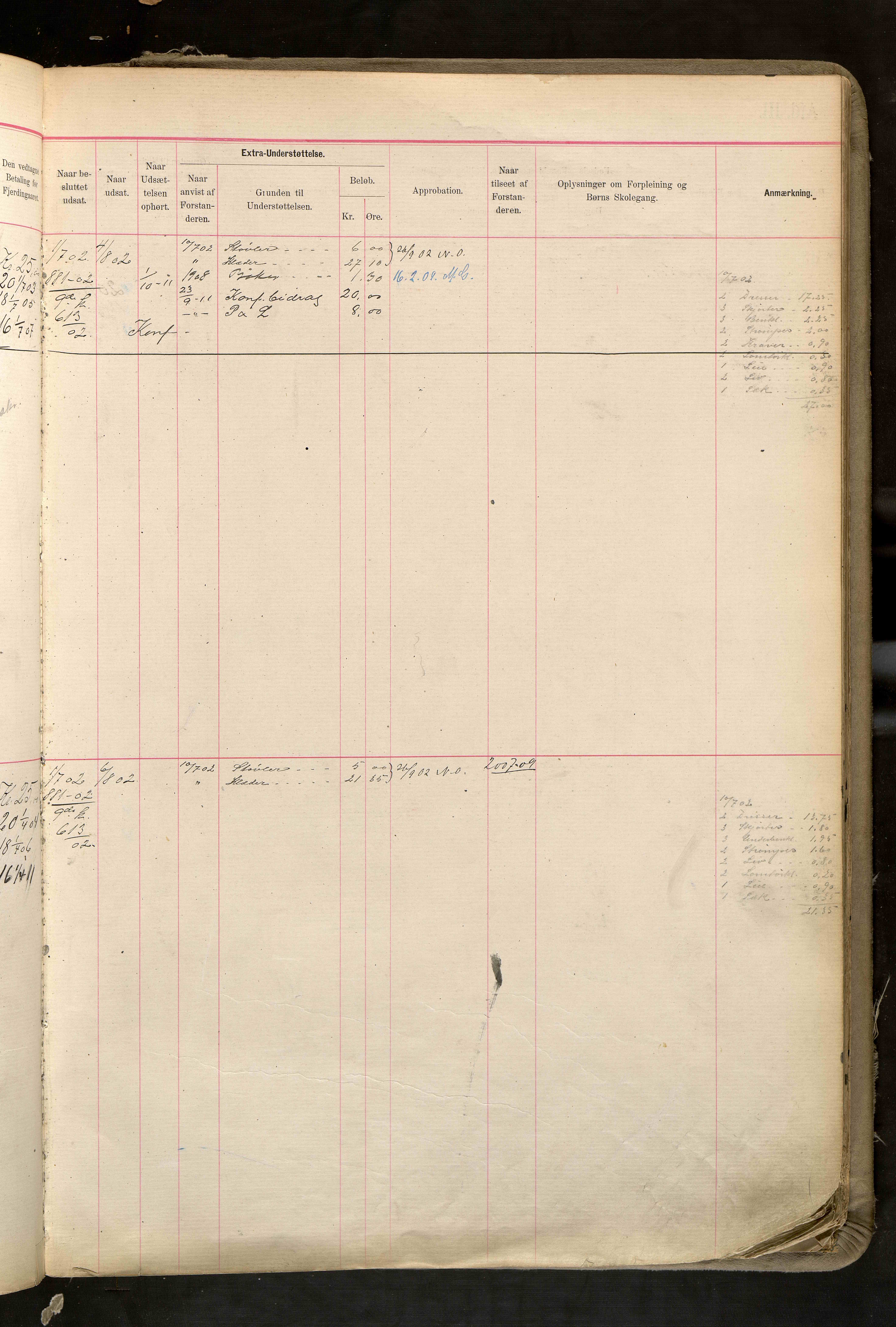 Fattigvesenet, OBA/A-20045/H/Hd/L0006: Manntallsprotokoll. Mnr. 501-1000, 1897-1910, p. 364