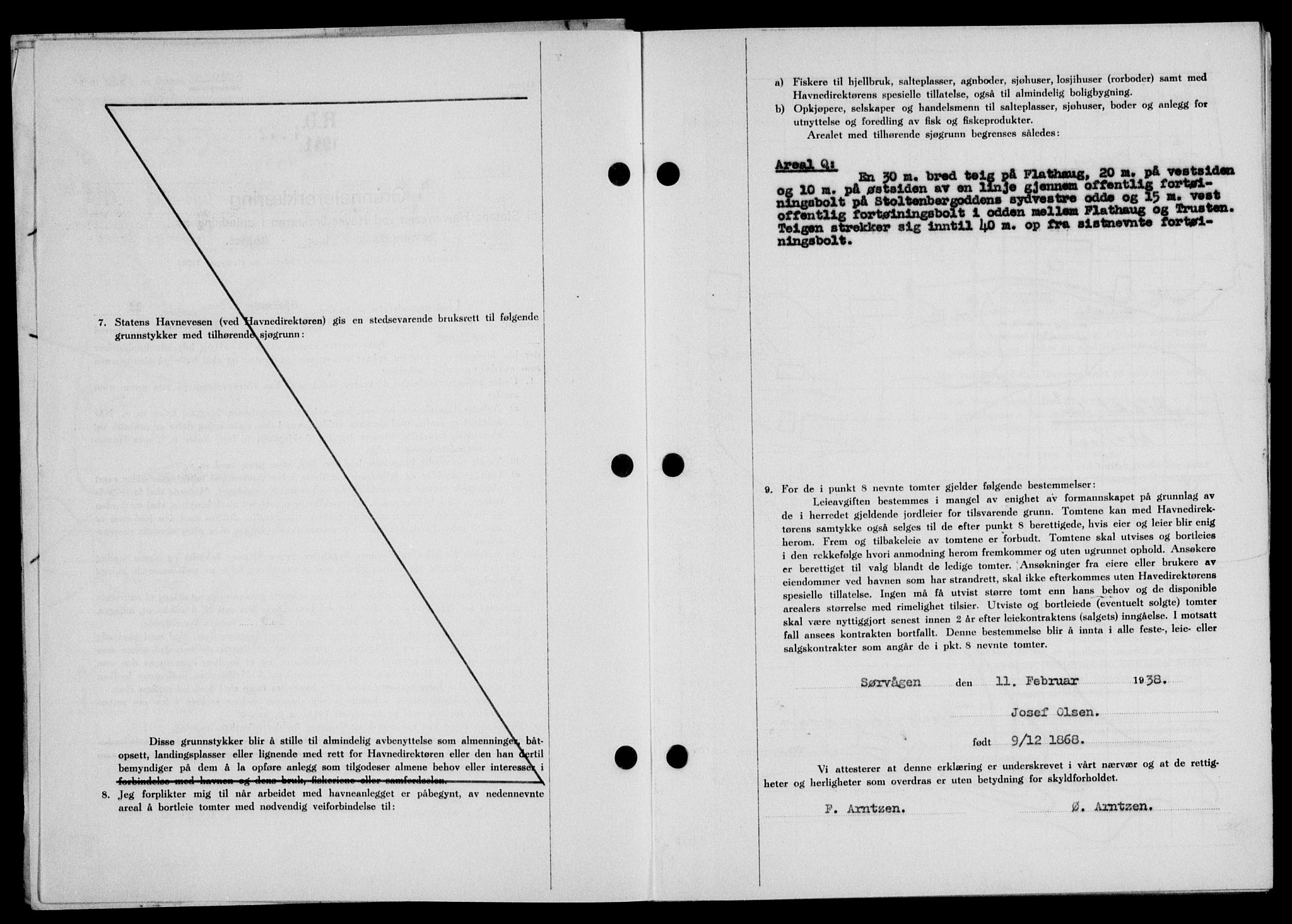Lofoten sorenskriveri, SAT/A-0017/1/2/2C/L0009a: Mortgage book no. 9a, 1941-1942, Diary no: : 1928/1941