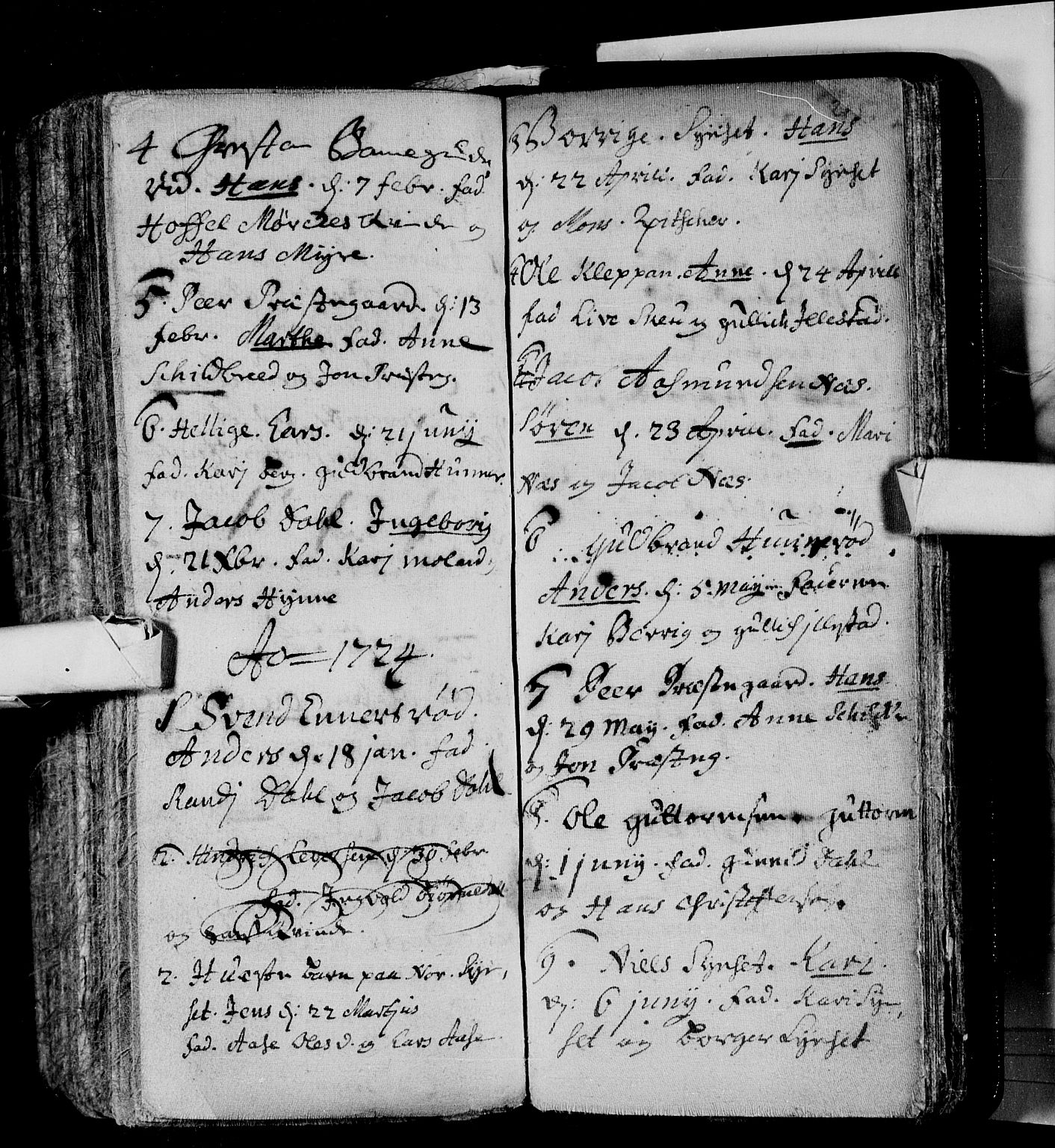 Andebu kirkebøker, SAKO/A-336/F/Fa/L0001: Parish register (official) no. 1 /3, 1623-1738, p. 215