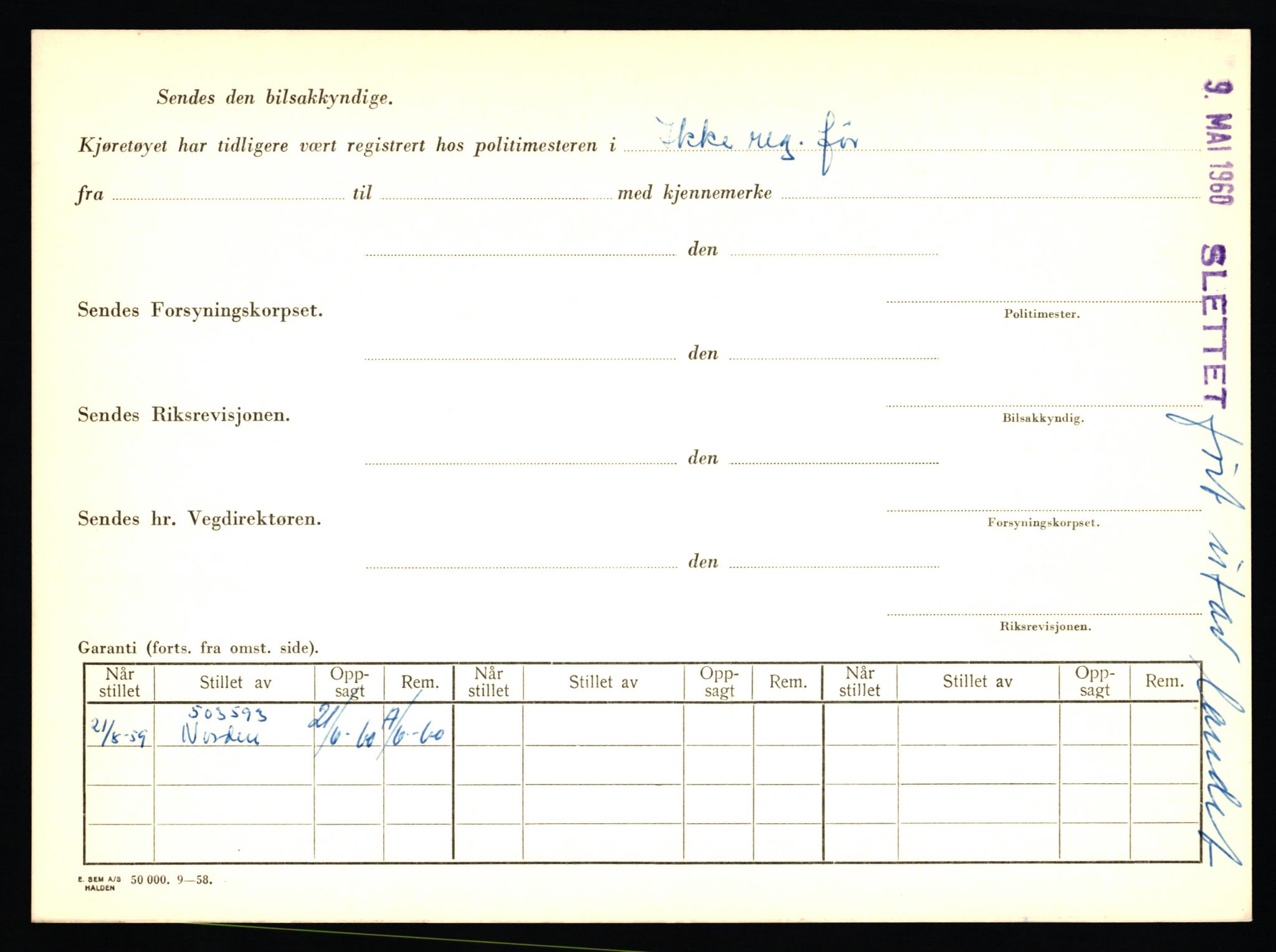 Stavanger trafikkstasjon, AV/SAST-A-101942/0/F/L0051: L-51300 - L-52099, 1930-1971, p. 18