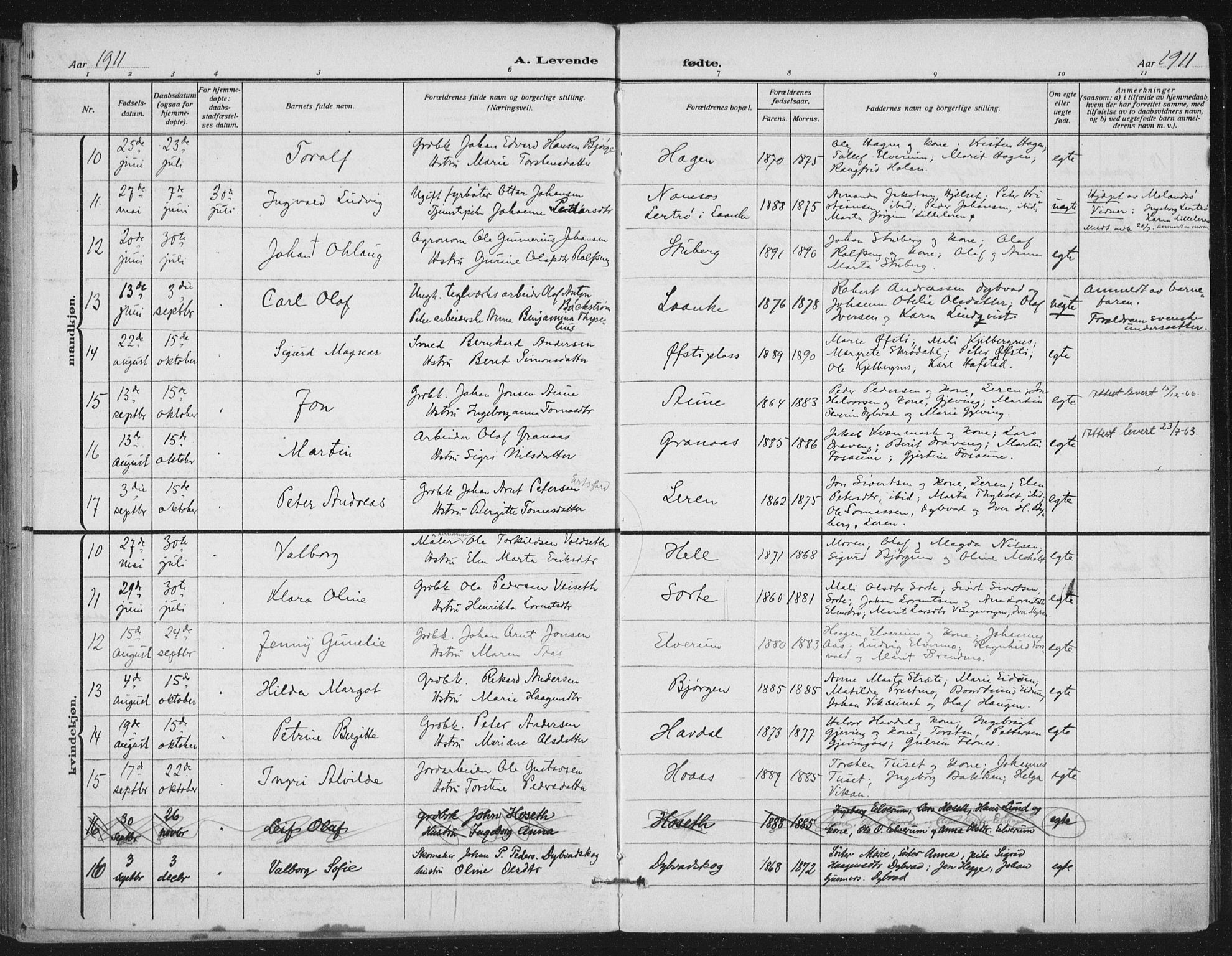 Ministerialprotokoller, klokkerbøker og fødselsregistre - Nord-Trøndelag, SAT/A-1458/710/L0095: Parish register (official) no. 710A01, 1880-1914