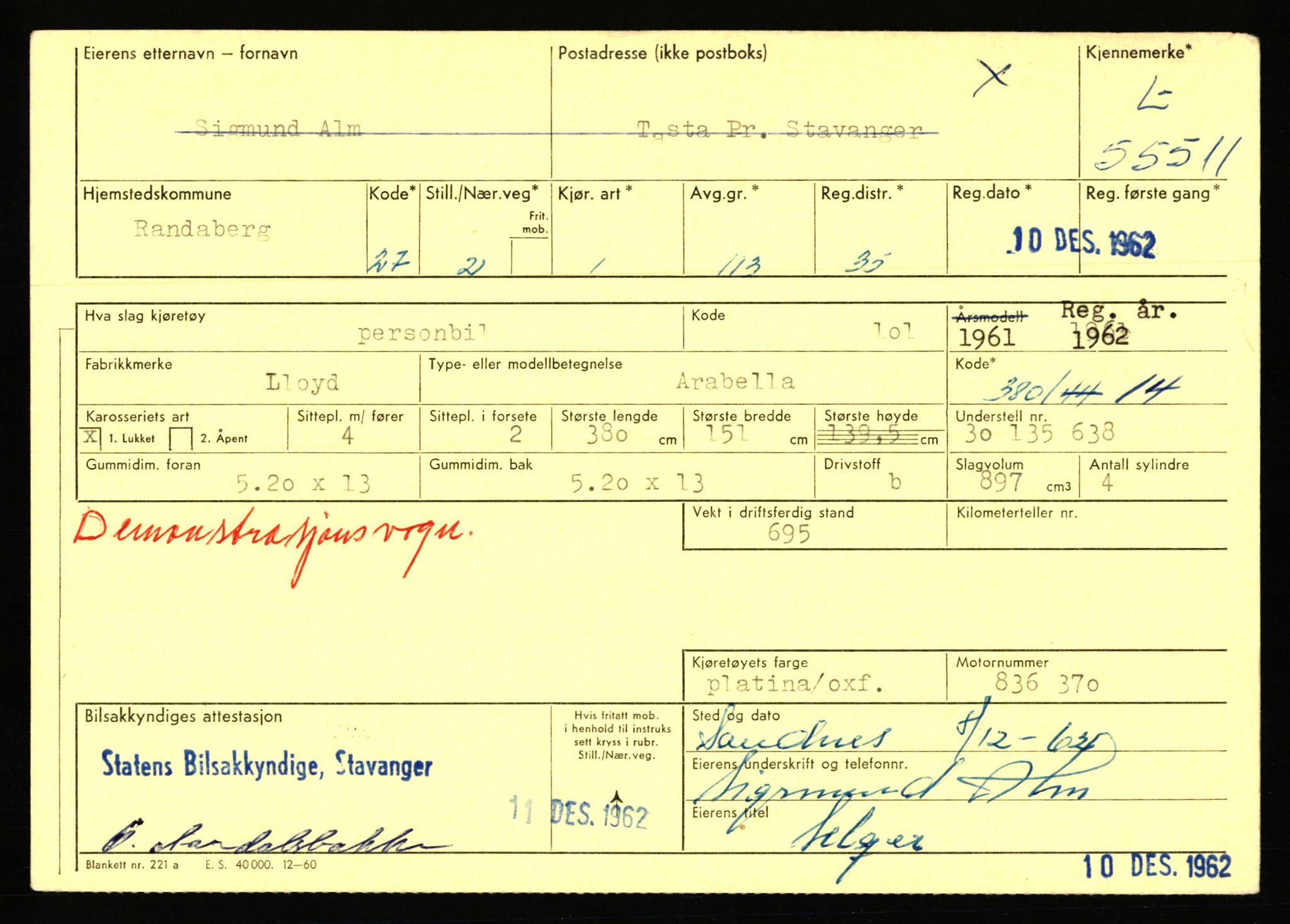 Stavanger trafikkstasjon, AV/SAST-A-101942/0/F/L0054: L-54200 - L-55699, 1930-1971, p. 2487