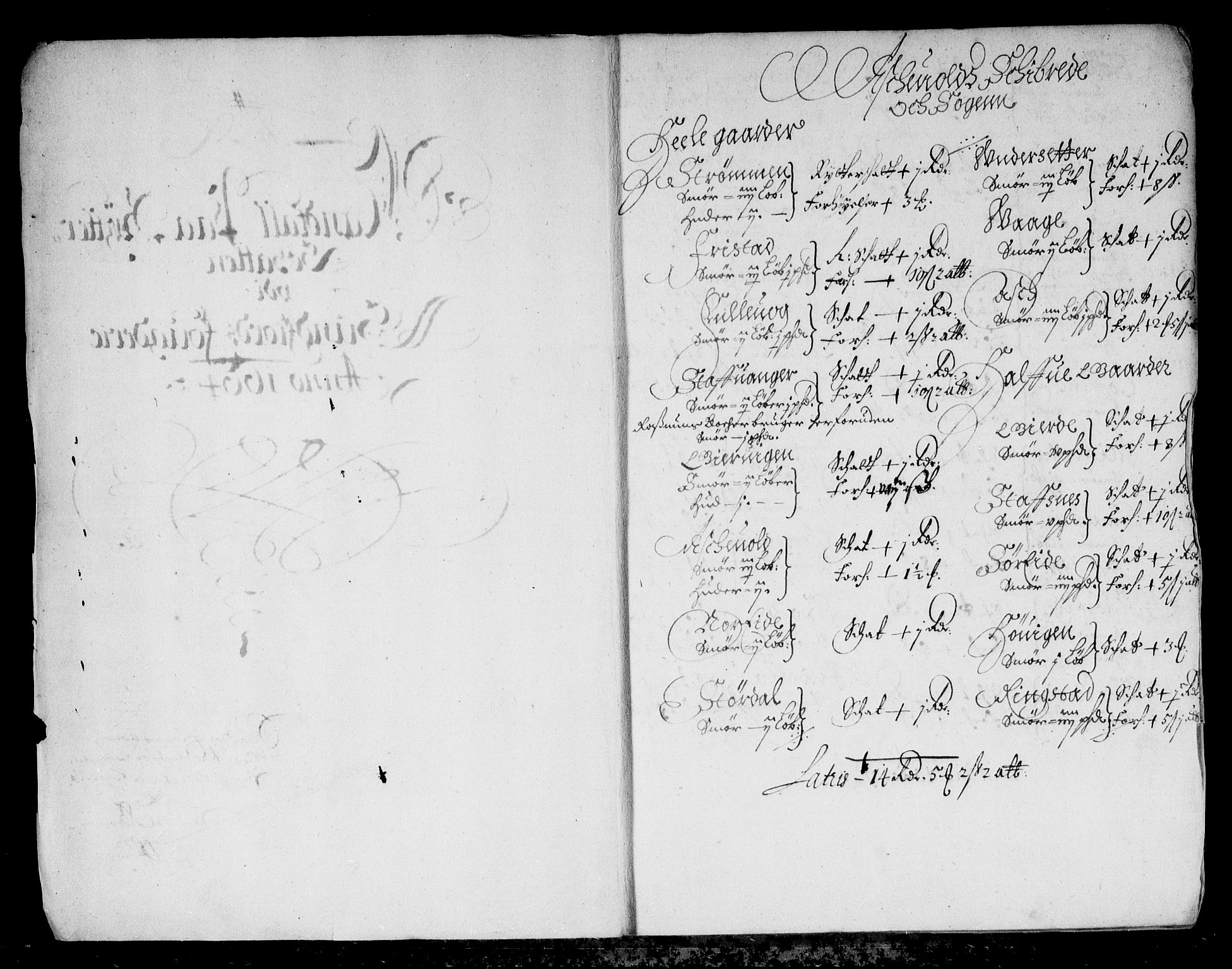 Rentekammeret inntil 1814, Reviderte regnskaper, Stiftamtstueregnskaper, Bergen stiftamt, RA/EA-6043/R/Rc/L0012: Bergen stiftamt, 1664