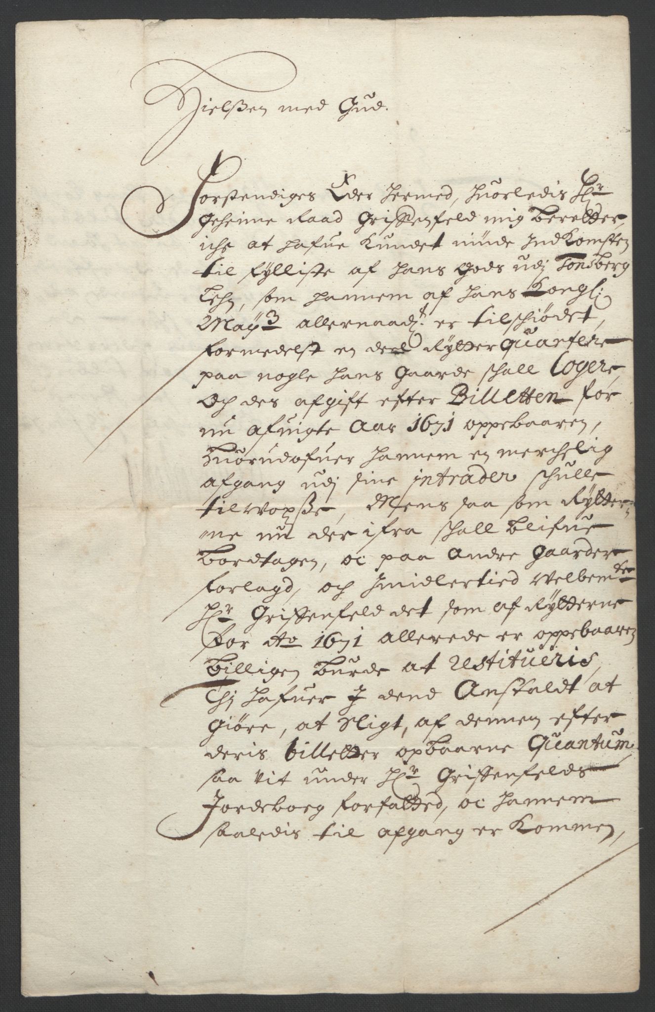 Rentekammeret inntil 1814, Reviderte regnskaper, Fogderegnskap, AV/RA-EA-4092/R32/L1842: Fogderegnskap Jarlsberg grevskap, 1664-1673, p. 206