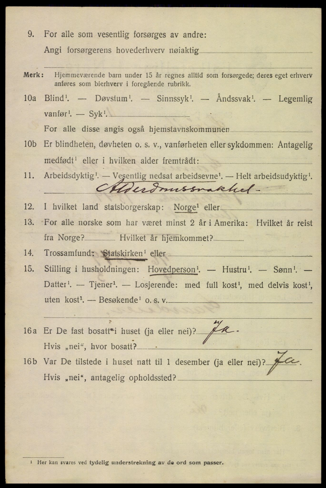 SAH, 1920 census for Gjøvik, 1920, p. 4397