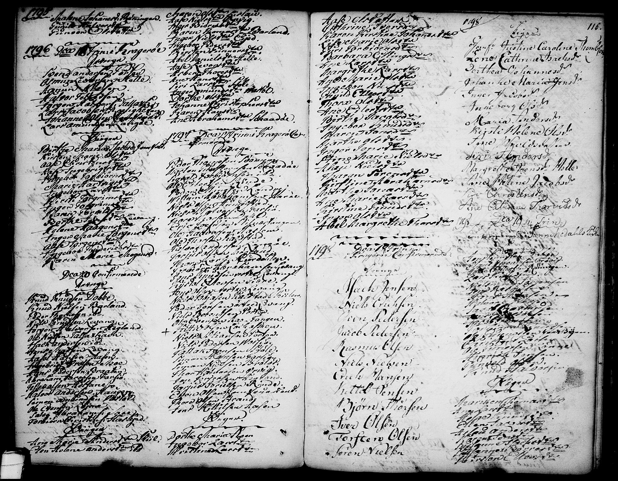 Sannidal kirkebøker, AV/SAKO-A-296/F/Fa/L0002: Parish register (official) no. 2, 1767-1802, p. 116