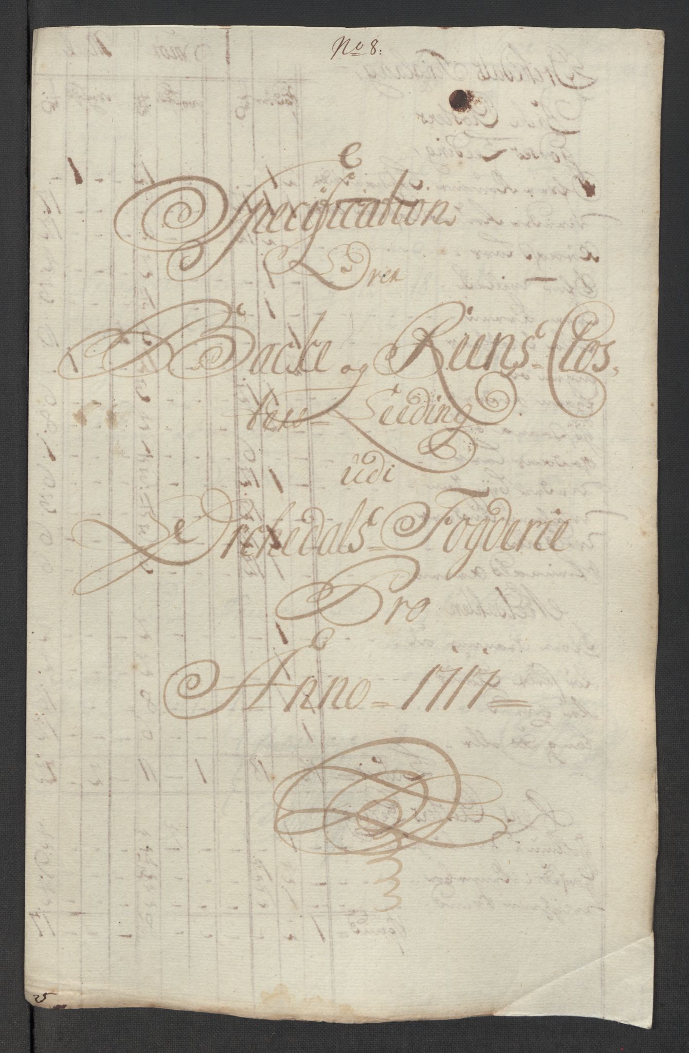 Rentekammeret inntil 1814, Reviderte regnskaper, Fogderegnskap, AV/RA-EA-4092/R60/L3969: Fogderegnskap Orkdal og Gauldal, 1717, p. 475