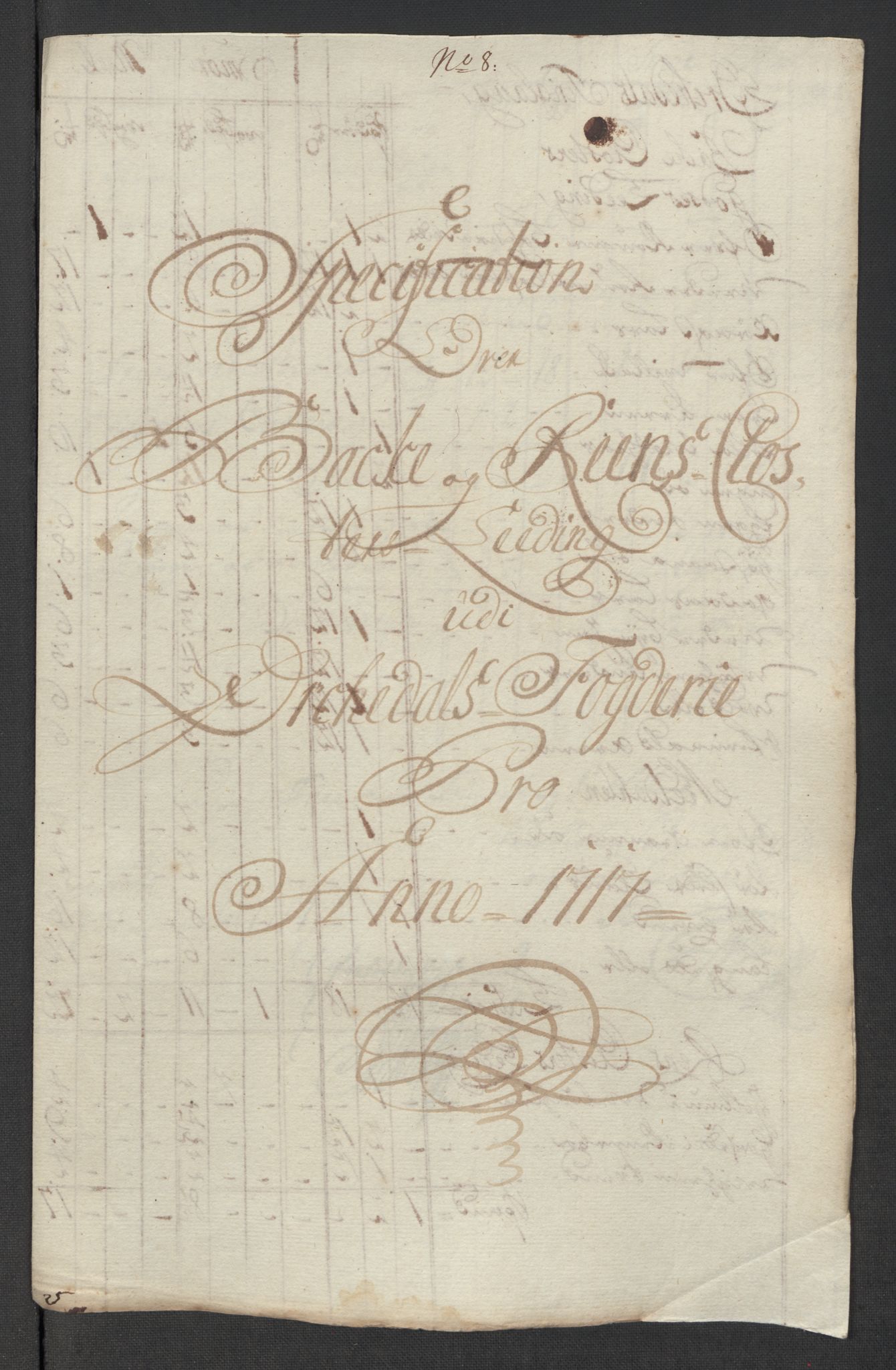 Rentekammeret inntil 1814, Reviderte regnskaper, Fogderegnskap, RA/EA-4092/R60/L3969: Fogderegnskap Orkdal og Gauldal, 1717, p. 475