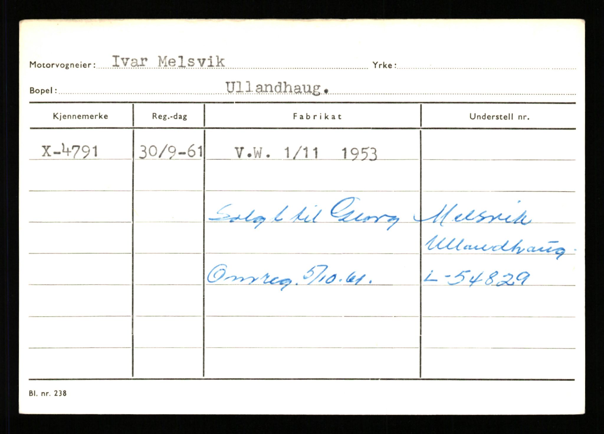 Stavanger trafikkstasjon, AV/SAST-A-101942/0/G/L0001: Registreringsnummer: 0 - 5782, 1930-1971, p. 2849