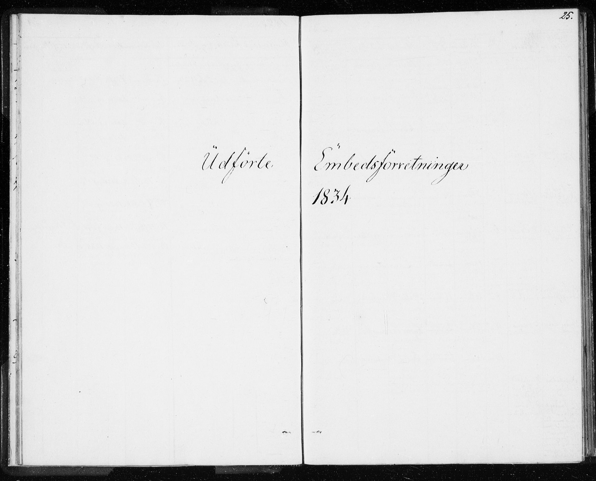 Ministerialprotokoller, klokkerbøker og fødselsregistre - Møre og Romsdal, SAT/A-1454/528/L0414: Curate's parish register no. 528B02, 1833-1844, p. 25