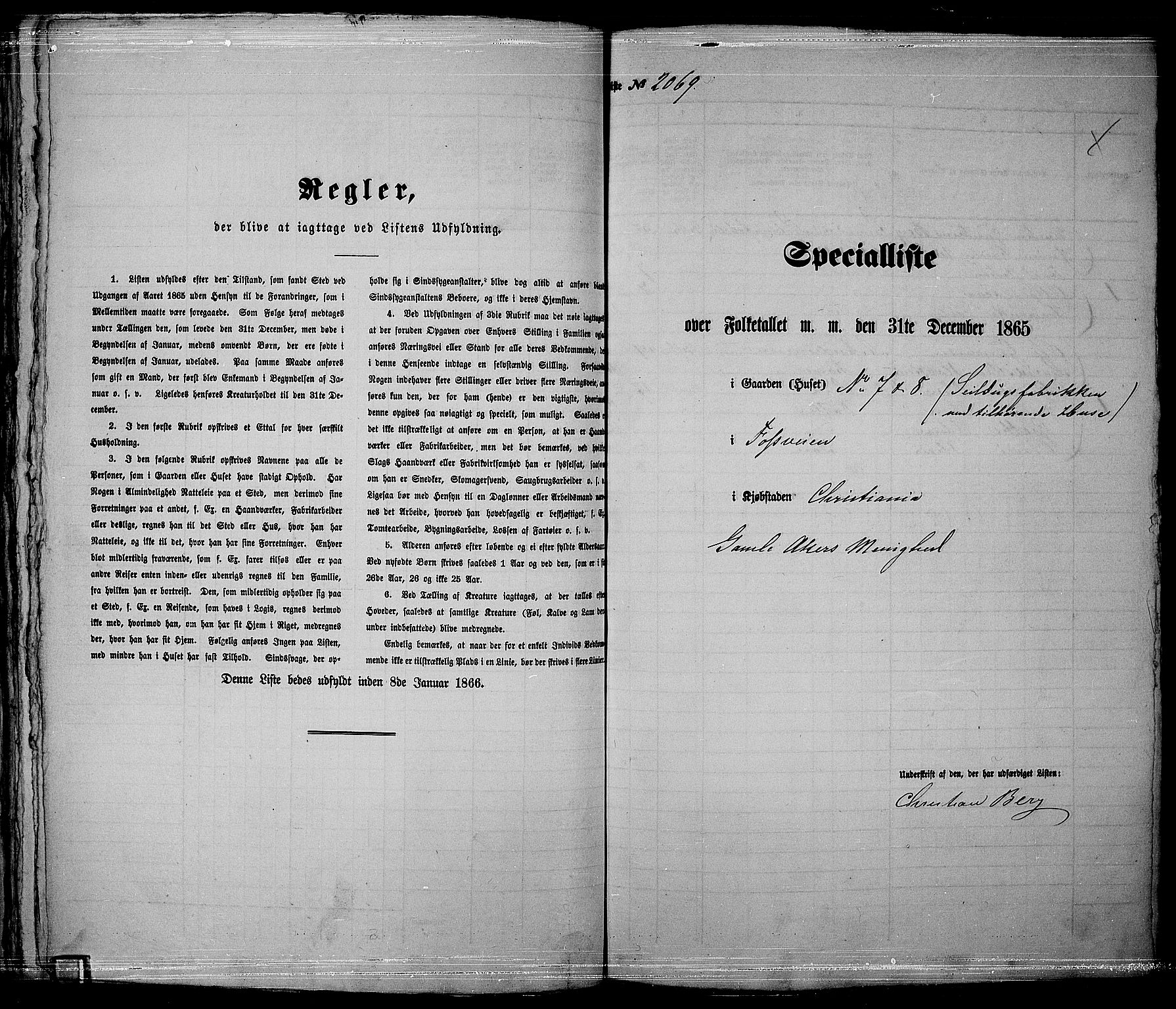 RA, 1865 census for Kristiania, 1865, p. 4617