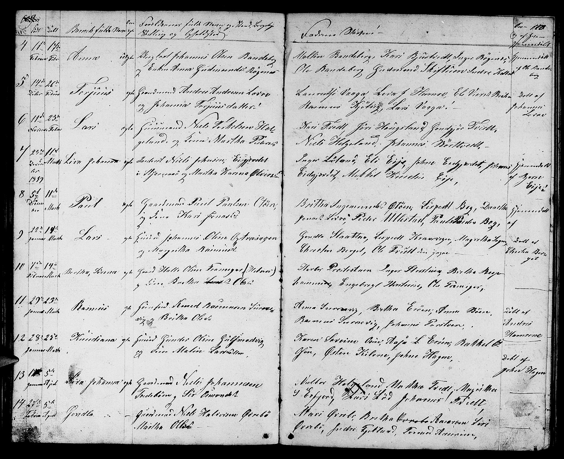 Jelsa sokneprestkontor, SAST/A-101842/01/V: Parish register (copy) no. B 2, 1852-1863, p. 109-110
