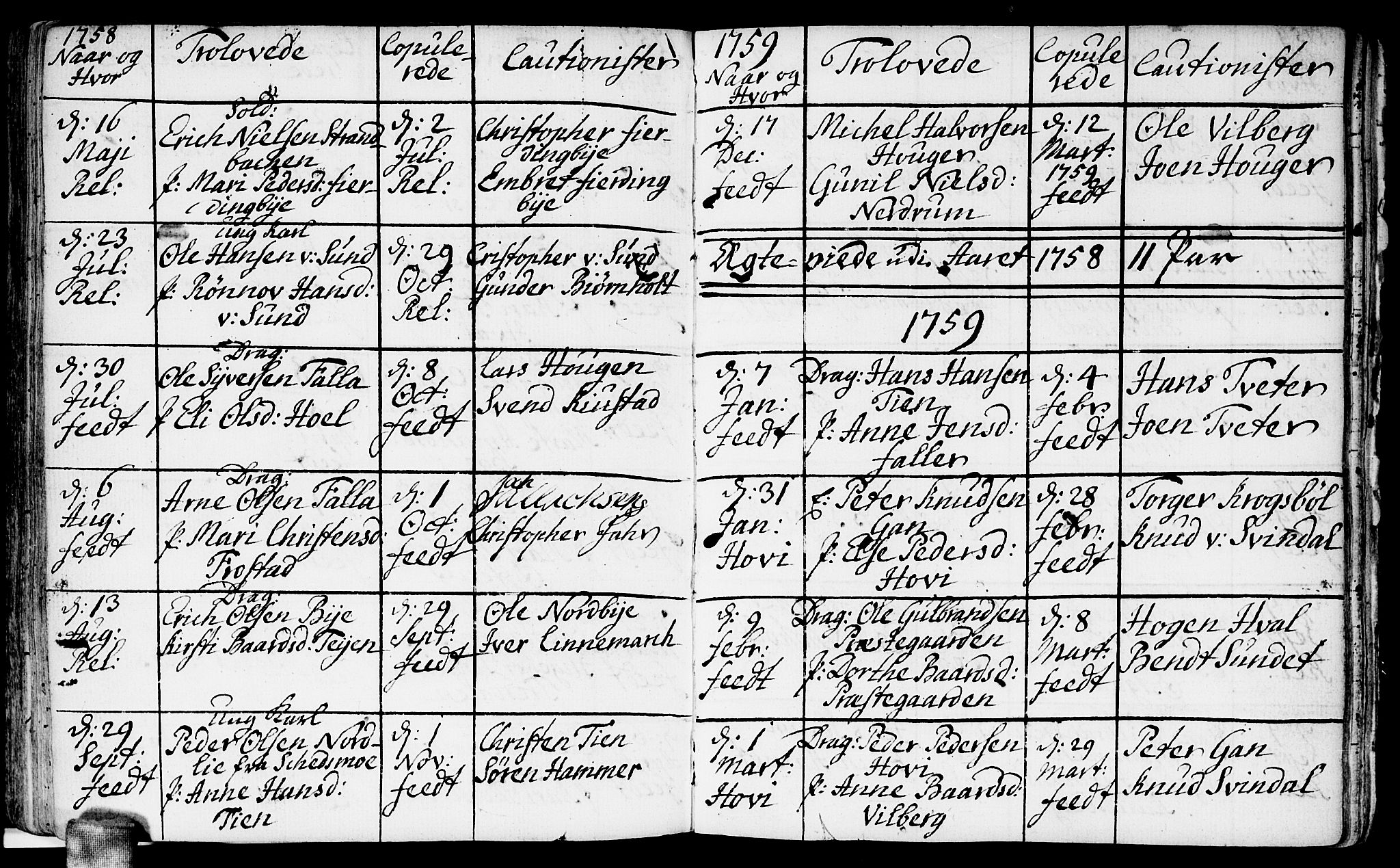 Fet prestekontor Kirkebøker, AV/SAO-A-10370a/F/Fa/L0004: Parish register (official) no. I 4, 1751-1773, p. 146