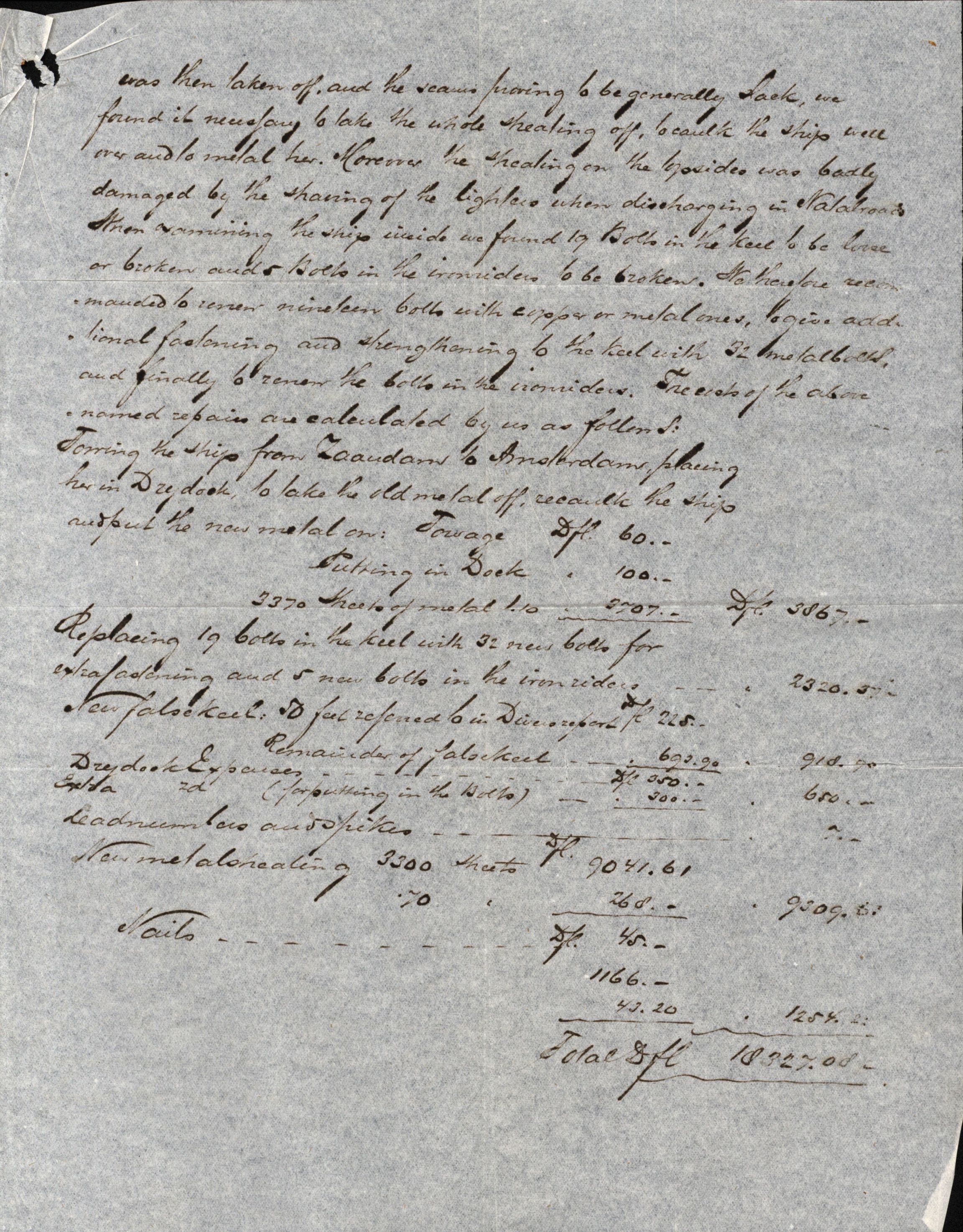 Pa 63 - Østlandske skibsassuranceforening, VEMU/A-1079/G/Ga/L0022/0009: Havaridokumenter / Svend Føyn, Sylvia, Særimner, Magna av Fredrikstad, 1888, p. 37