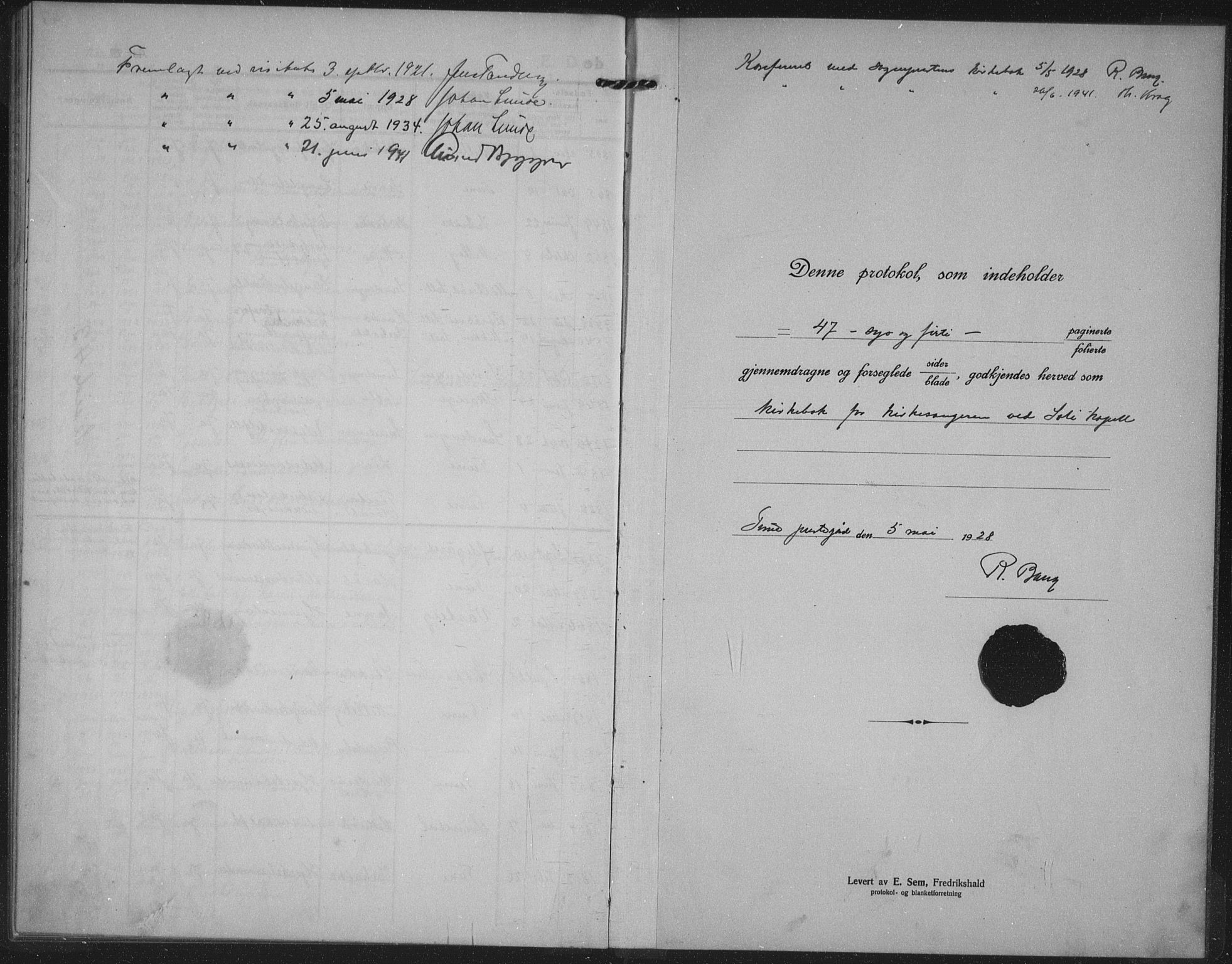 Tune prestekontor Kirkebøker, SAO/A-2007/G/Gb/L0002: Parish register (copy) no. II 2, 1918-1941