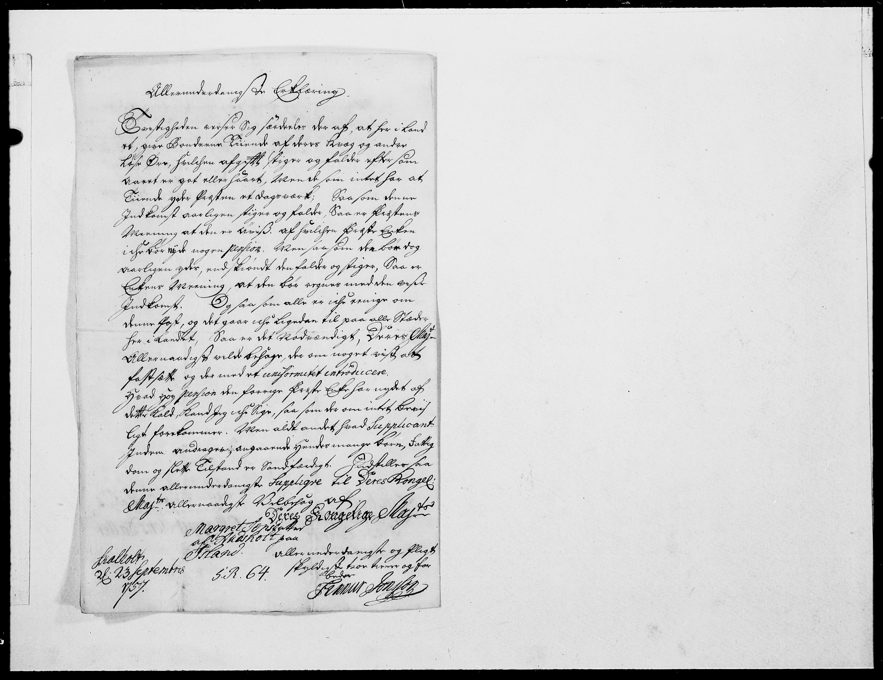 Danske Kanselli 1572-1799, RA/EA-3023/F/Fc/Fcc/Fcca/L0175: Norske innlegg 1572-1799, 1758, p. 140