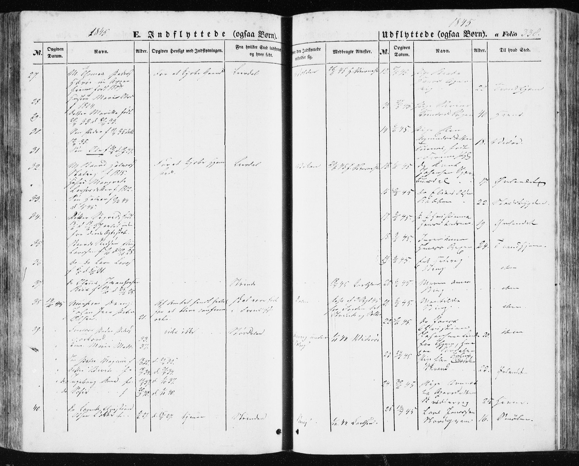 Ministerialprotokoller, klokkerbøker og fødselsregistre - Sør-Trøndelag, AV/SAT-A-1456/634/L0529: Parish register (official) no. 634A05, 1843-1851, p. 338