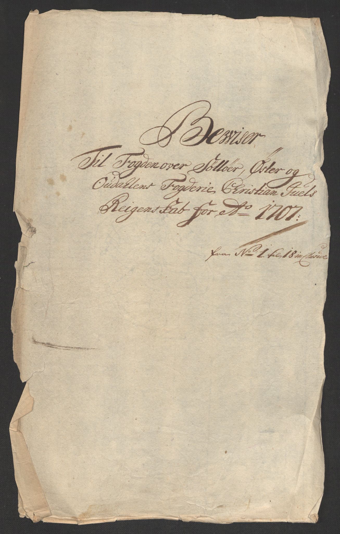 Rentekammeret inntil 1814, Reviderte regnskaper, Fogderegnskap, RA/EA-4092/R13/L0844: Fogderegnskap Solør, Odal og Østerdal, 1707, p. 16