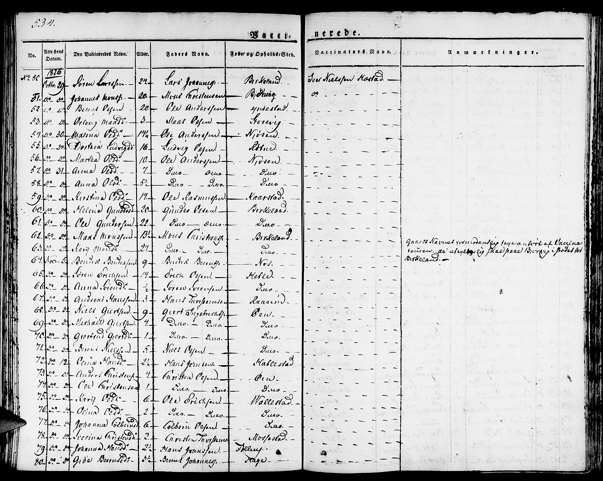 Gaular sokneprestembete, AV/SAB-A-80001/H/Haa: Parish register (official) no. A 3, 1821-1840, p. 534